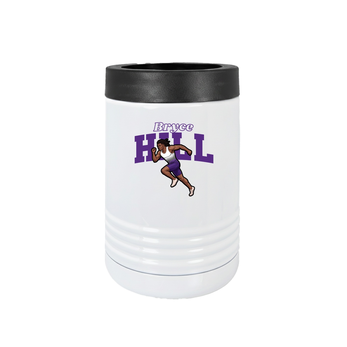 Beverage Holder — Name Arch in White