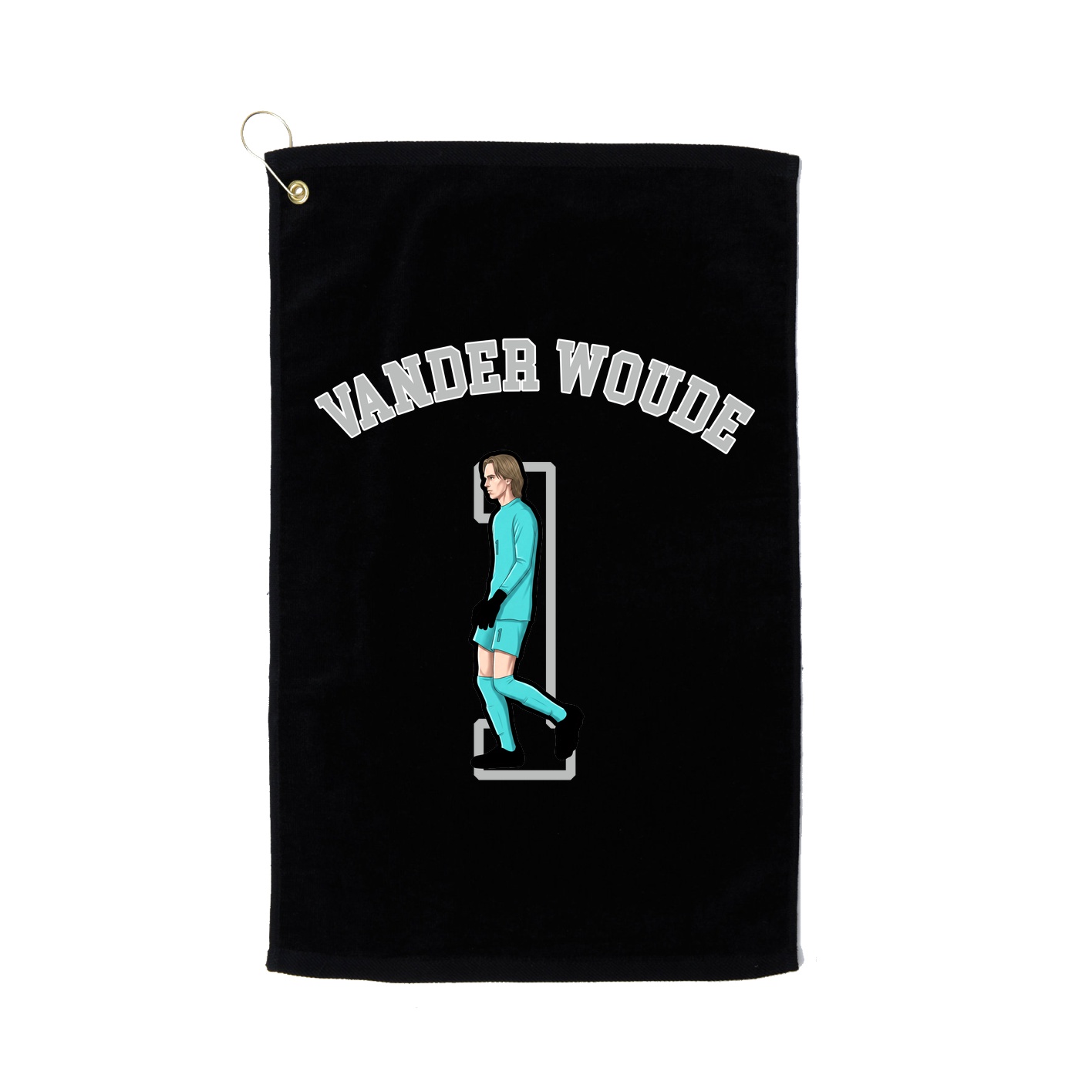 Golf Towel — Shirsey Arch in Black