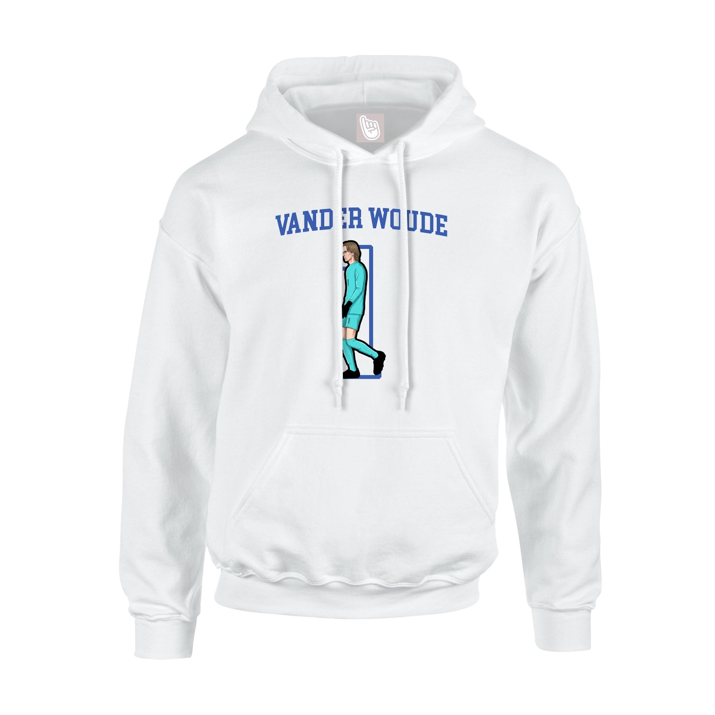 Hoodie — Shirsey in White