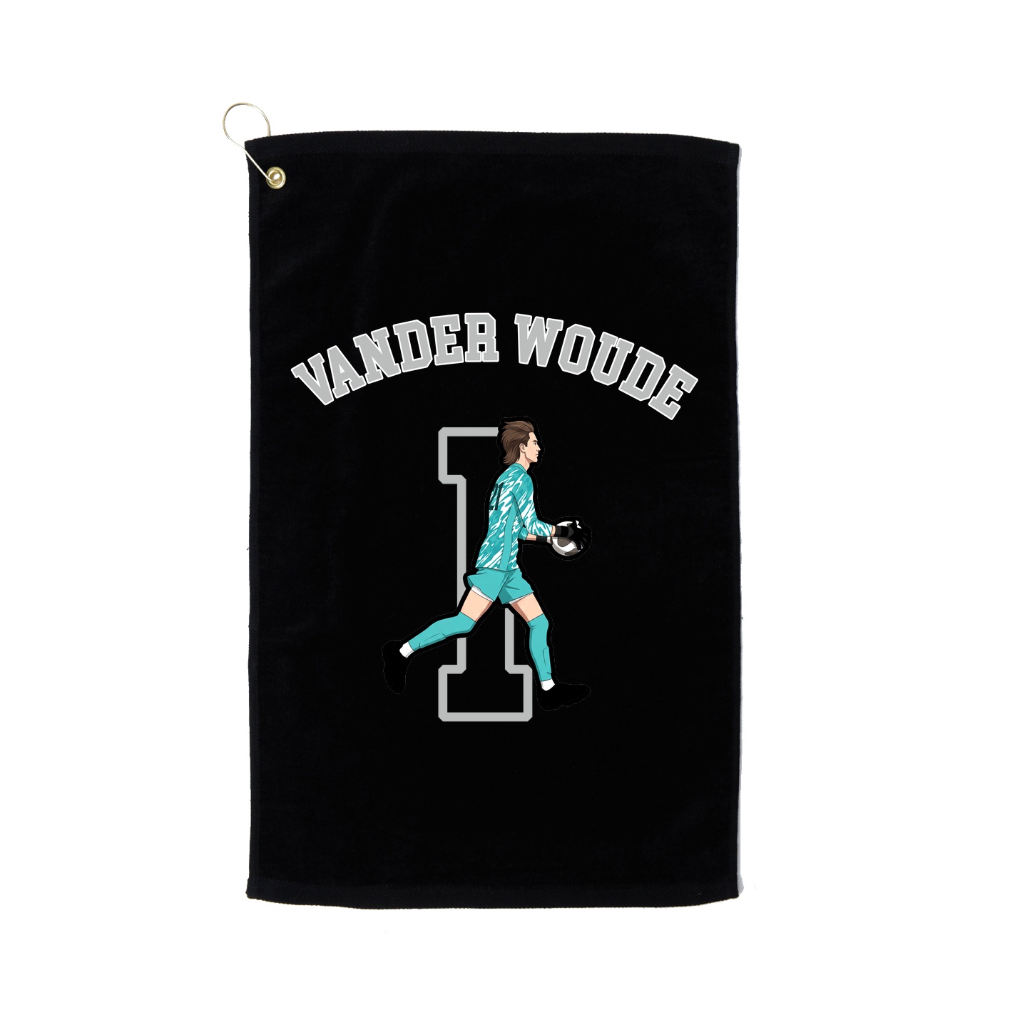 Golf Towel — Shirsey Arch in Black