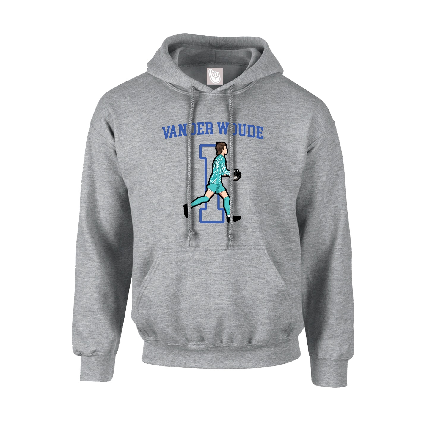 Hoodie — Shirsey in Grey