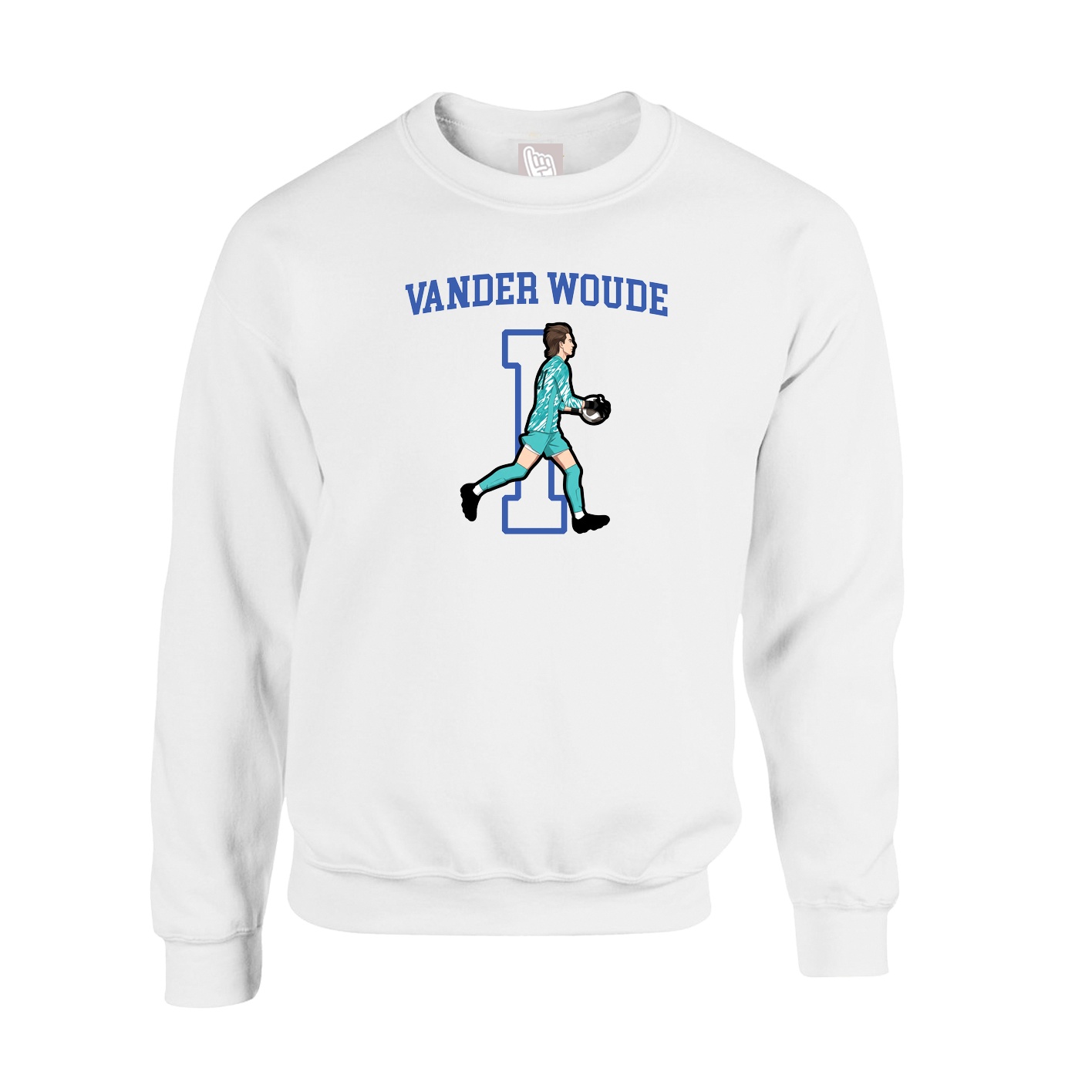 Fleece Crew — Shirsey in White