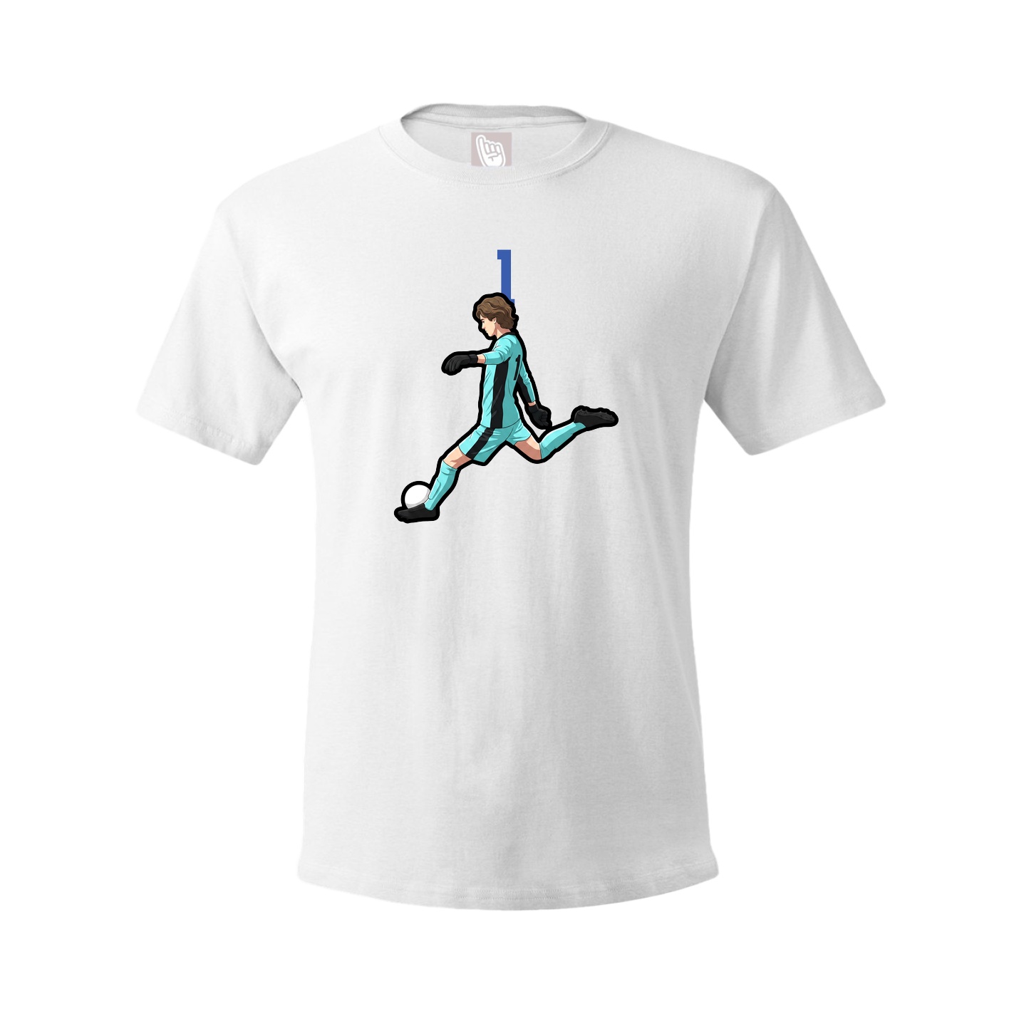 Tee — Number Top in White