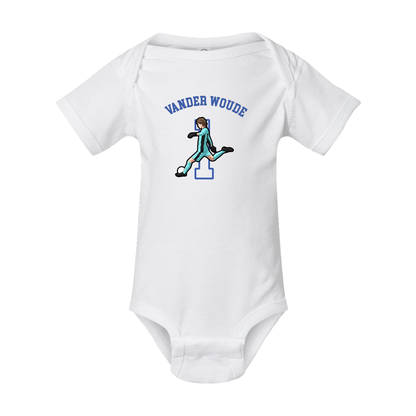 Baby Onesie — Shirsey Arch in White