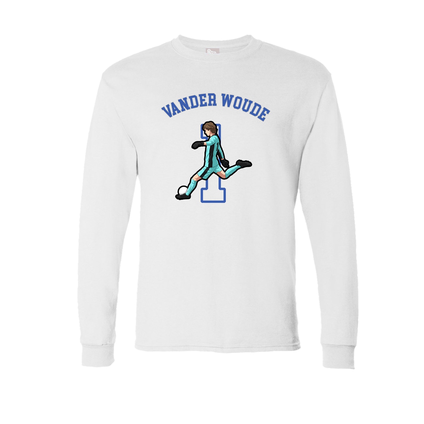 Long Sleeve Tee — Shirsey Arch in White