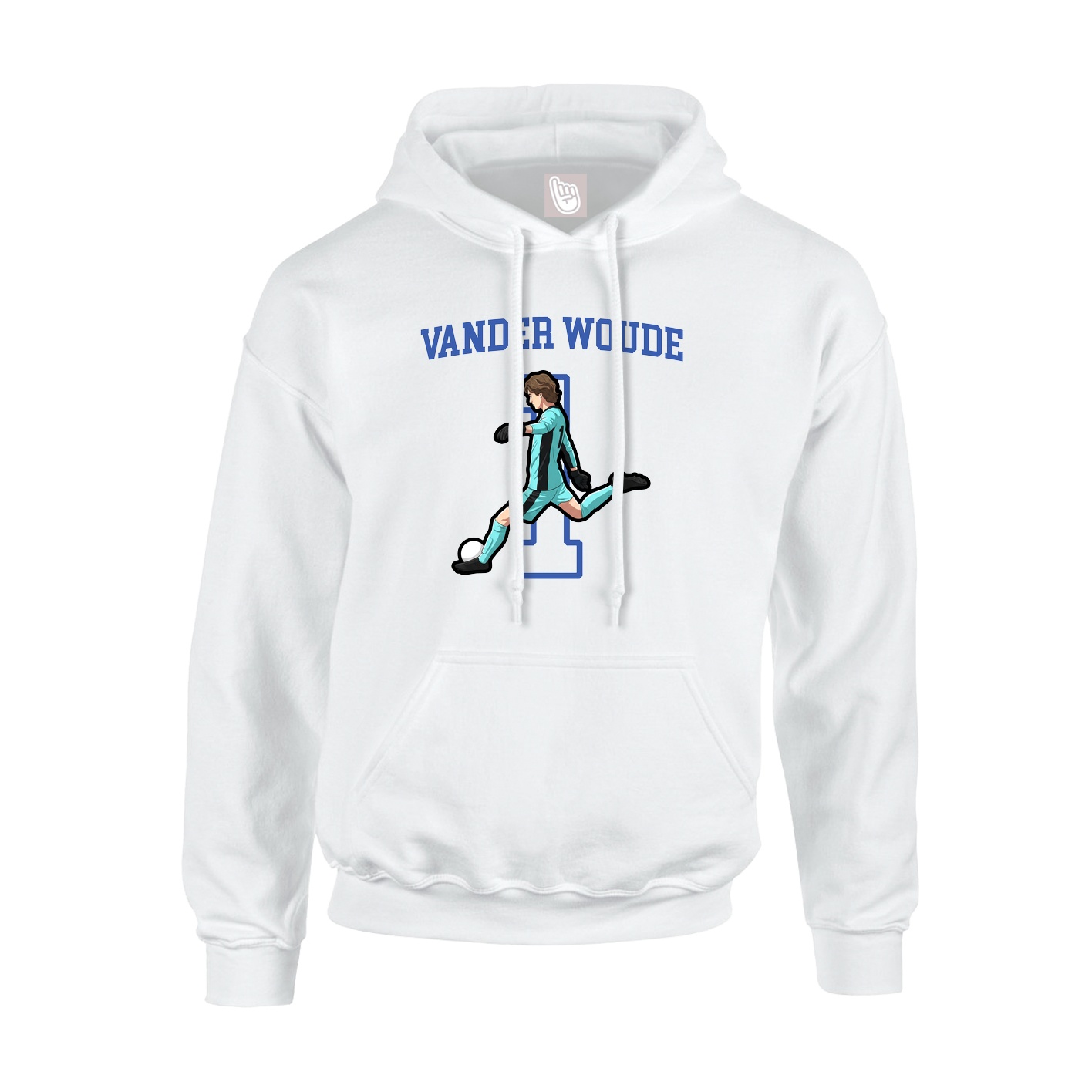 Hoodie — Shirsey in White