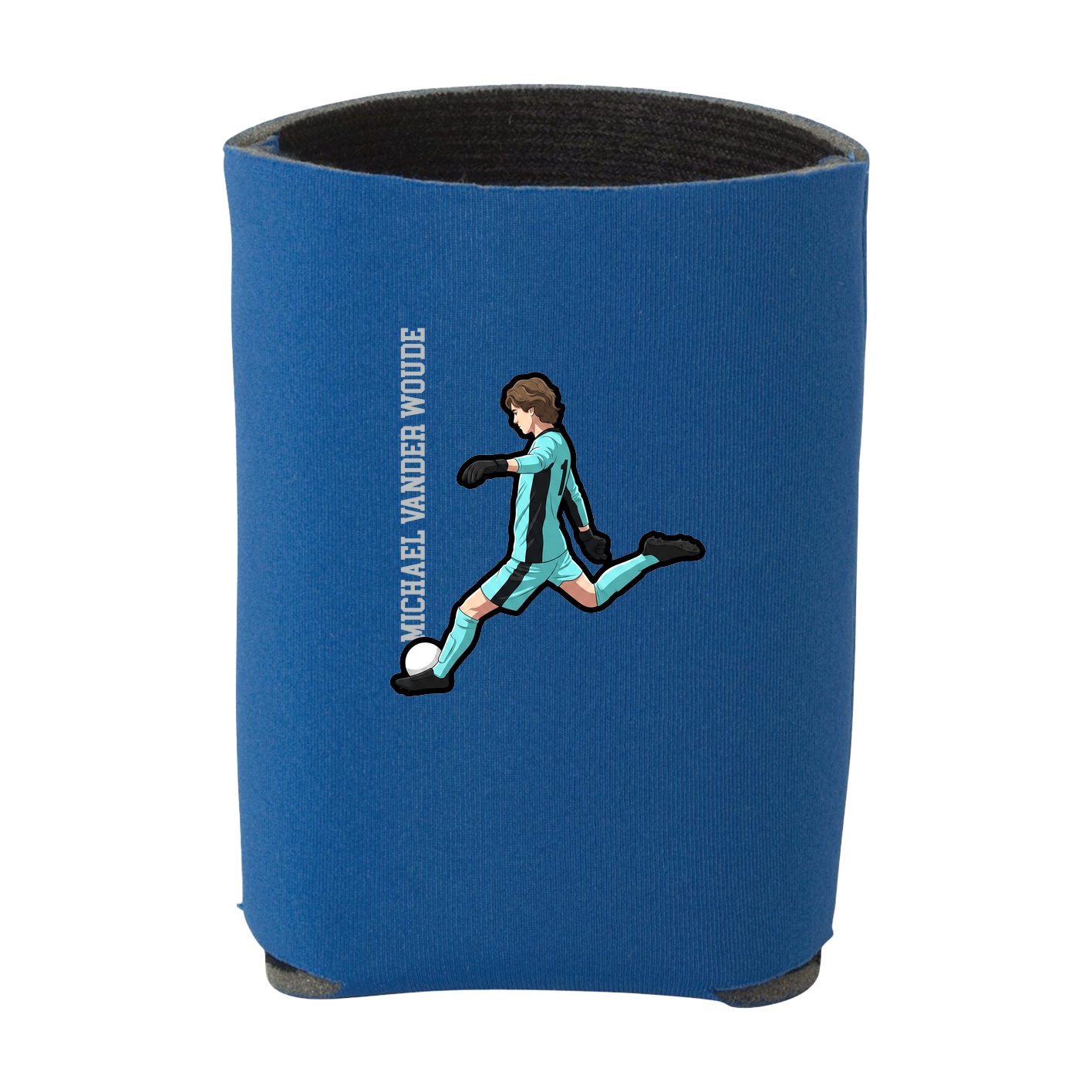 Can Holder — Name Vertical in Royal