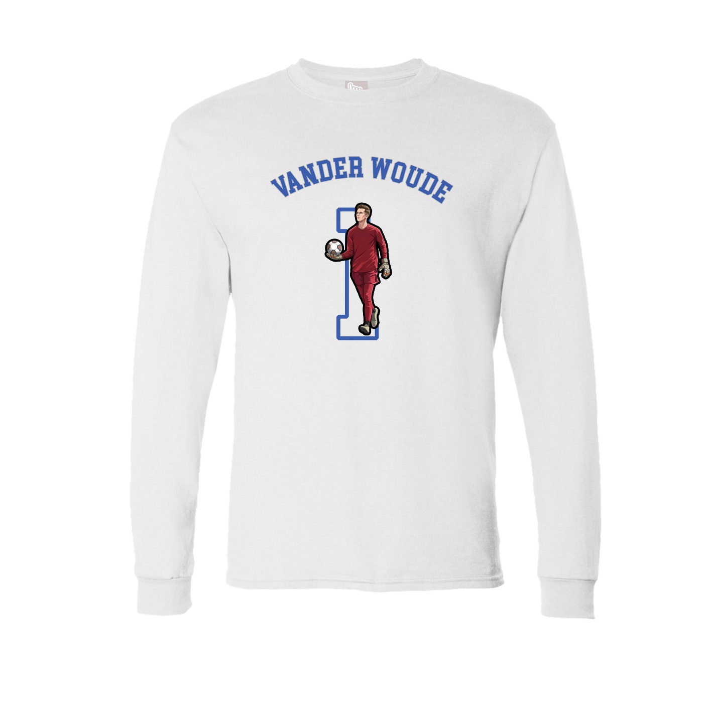 Long Sleeve Tee — Shirsey Arch in White