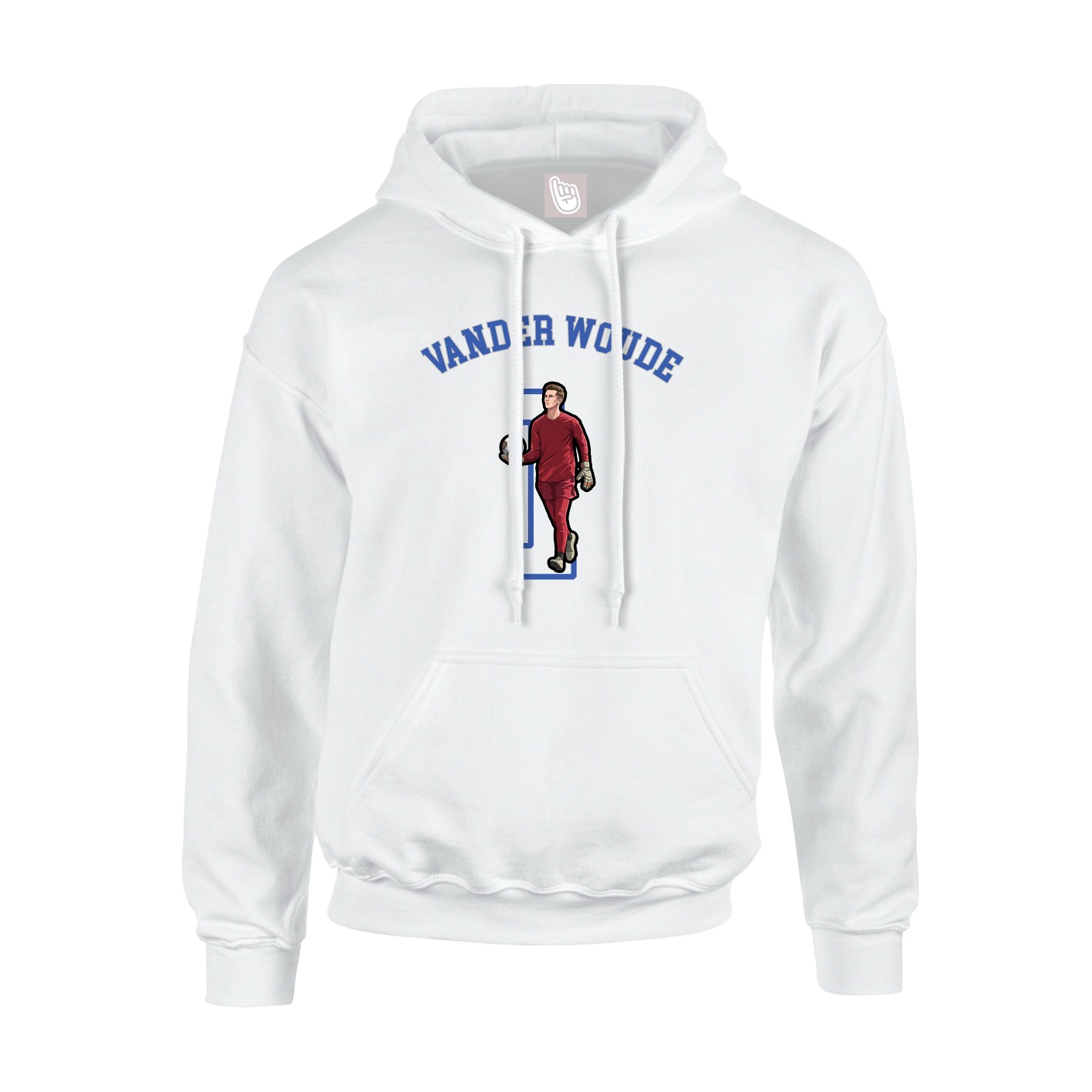 Youth Hoodie — Shirsey Arch in White