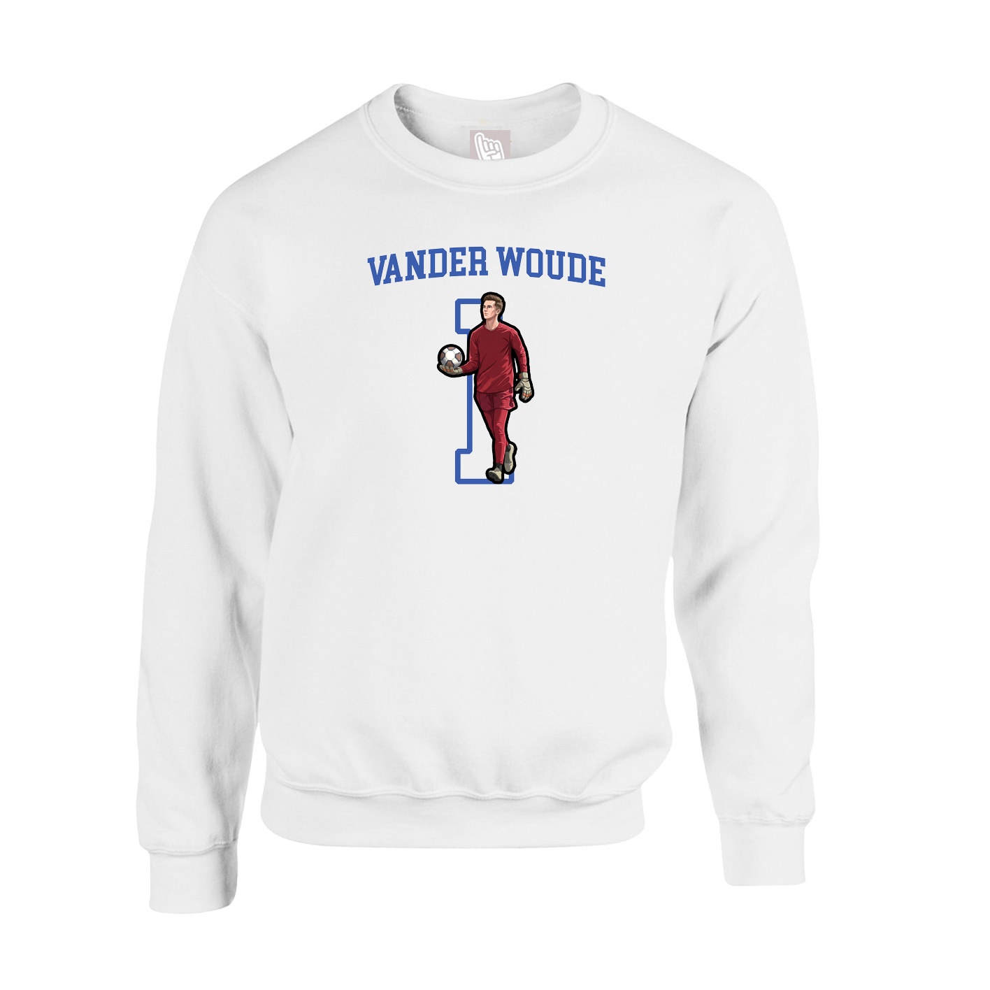 Fleece Crew — Shirsey in White
