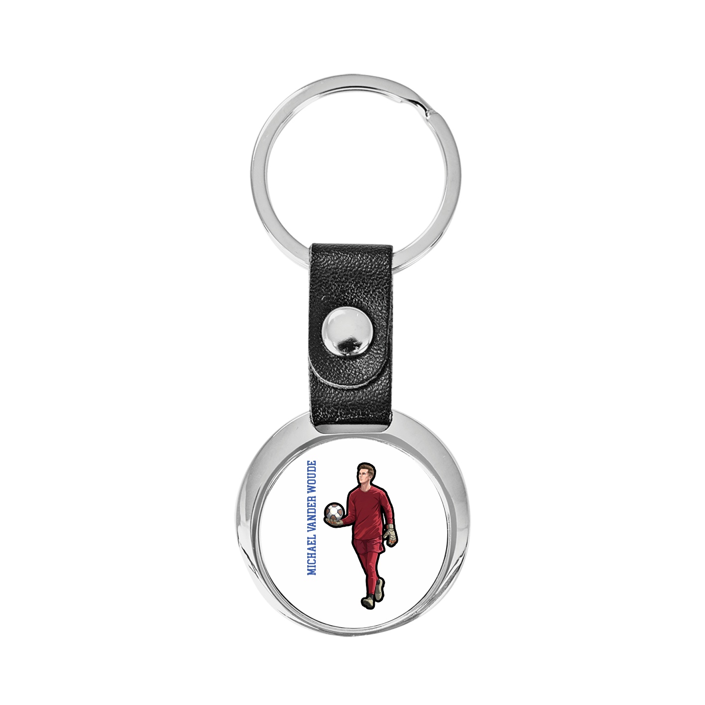 Key Chain — Name Vertical in Classic