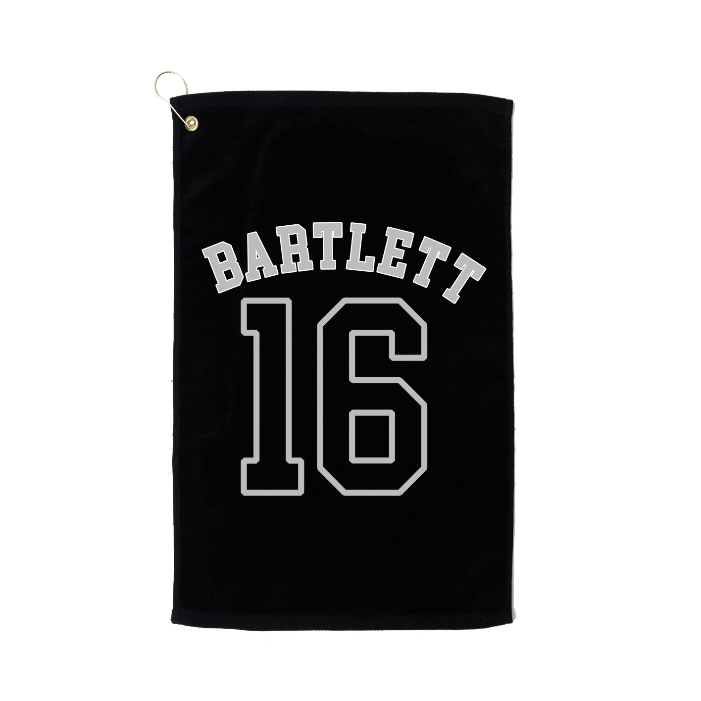 Golf Towel — Shirsey Arch in Black