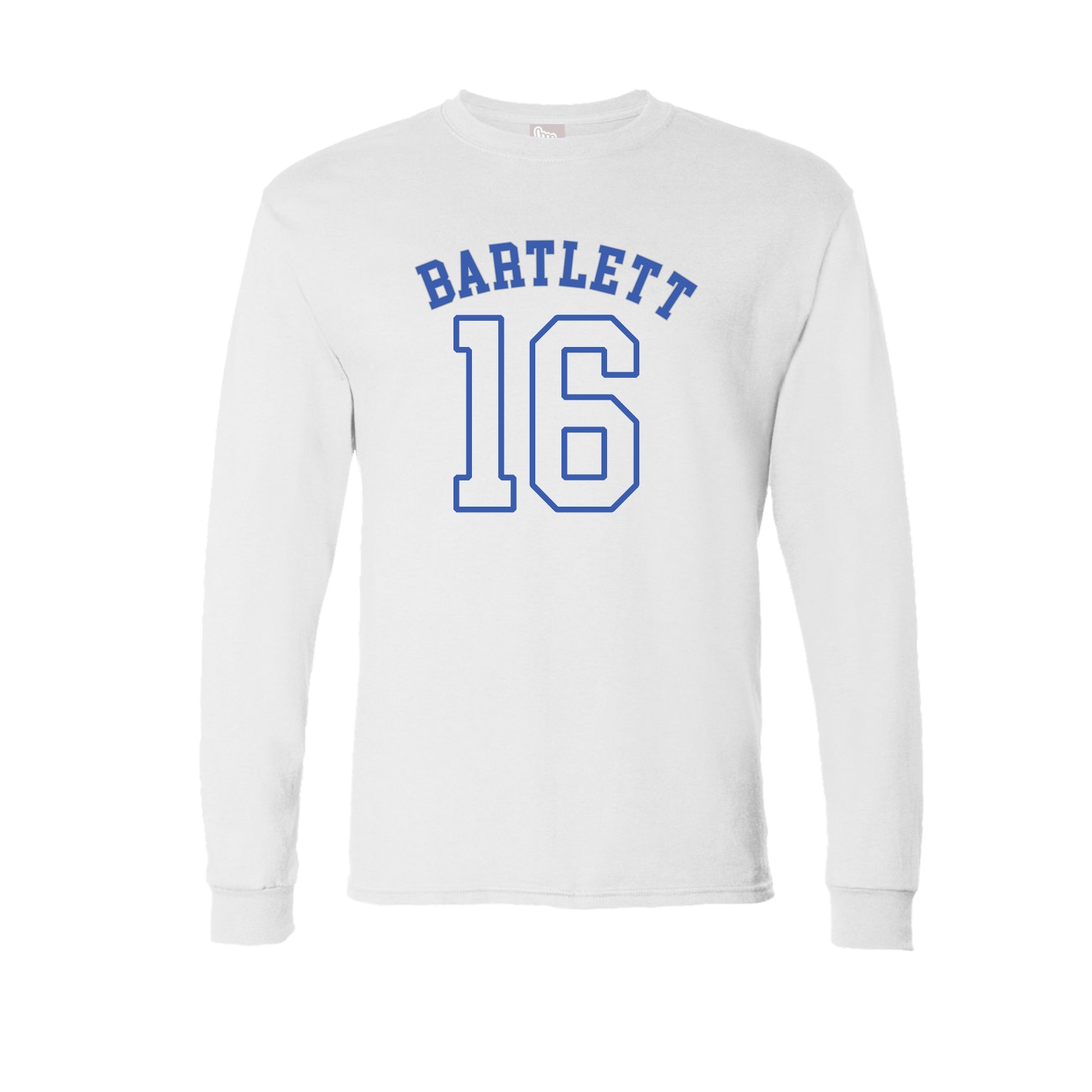 Long Sleeve Tee — Shirsey Arch in White