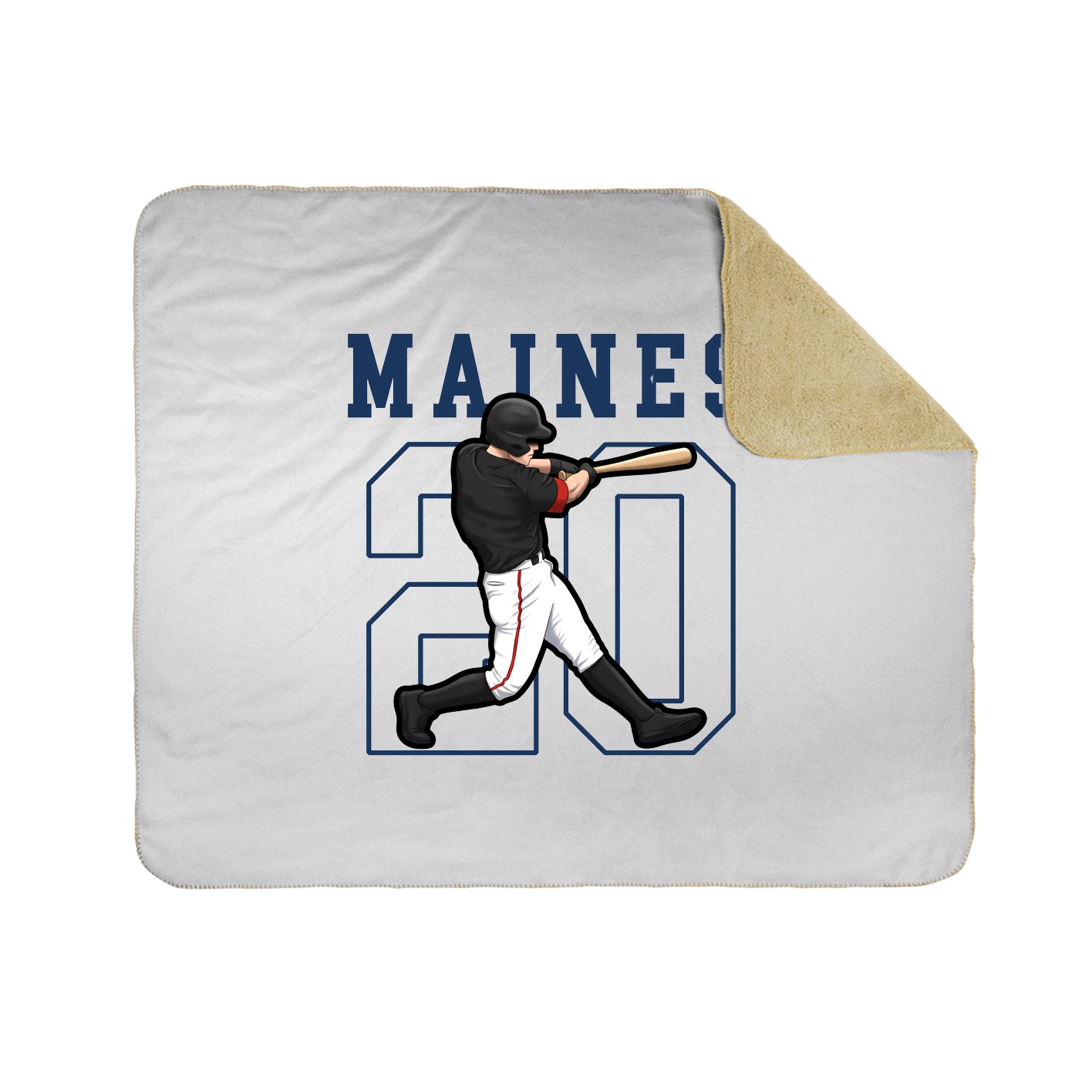 50x60 Sherpa Lined Throw Blanket