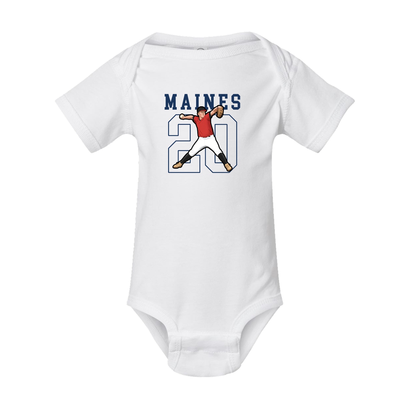 Baby Onesie — Shirsey in White