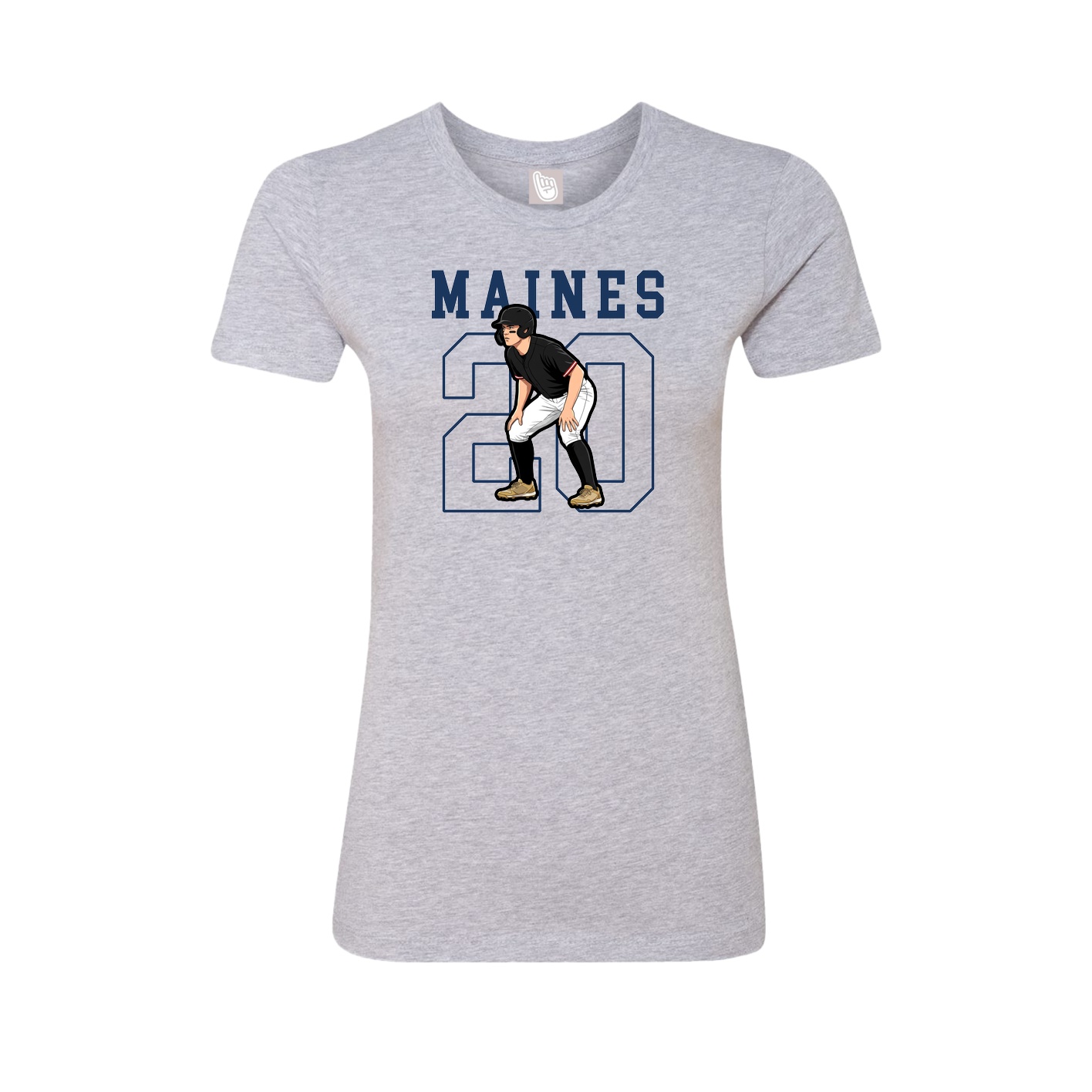 Fitted Women's Tee — Shirsey in Grey