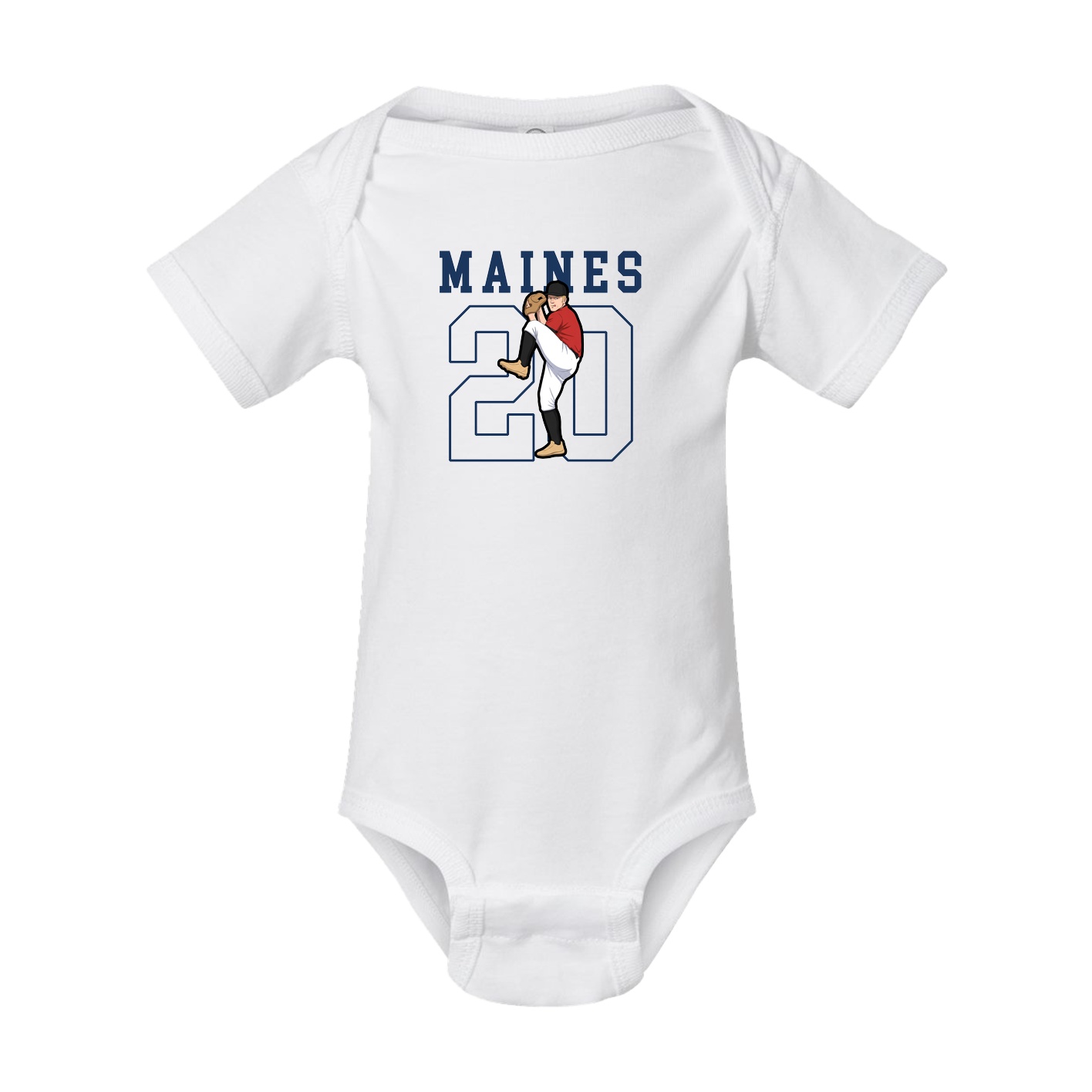 Baby Onesie — Shirsey in White