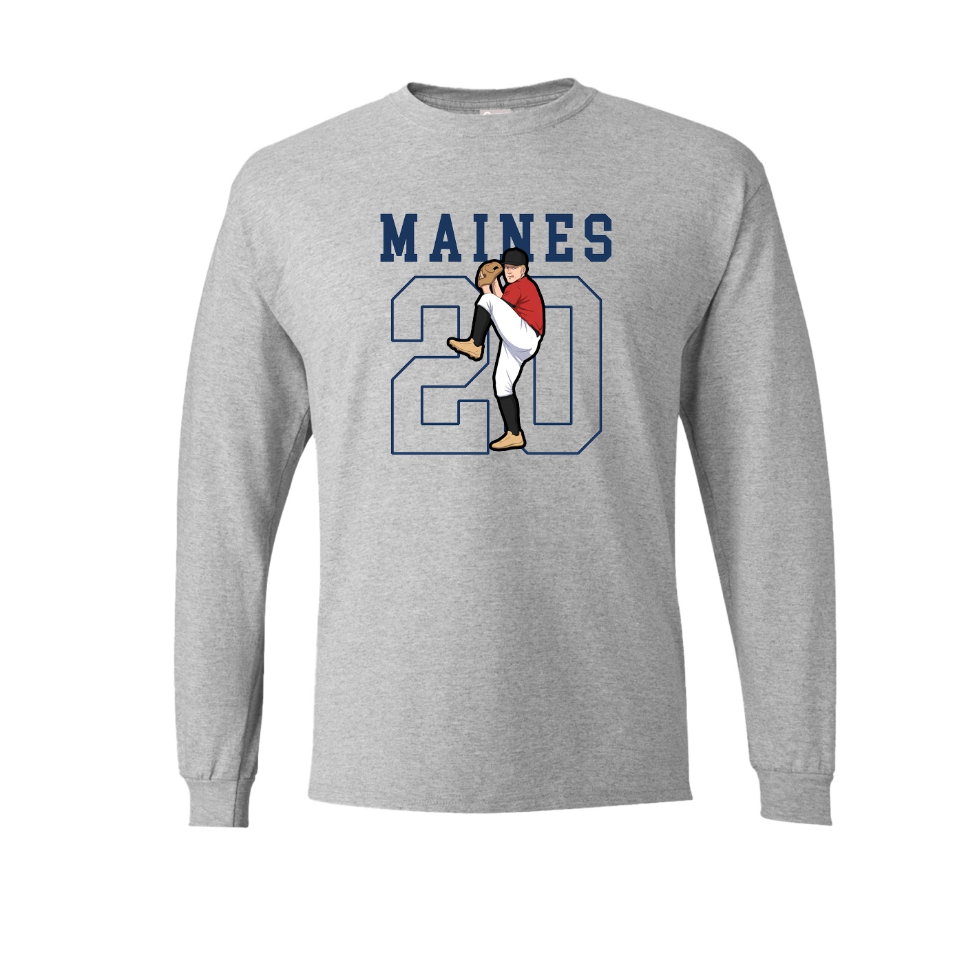 Long Sleeve Tee — Shirsey in Grey