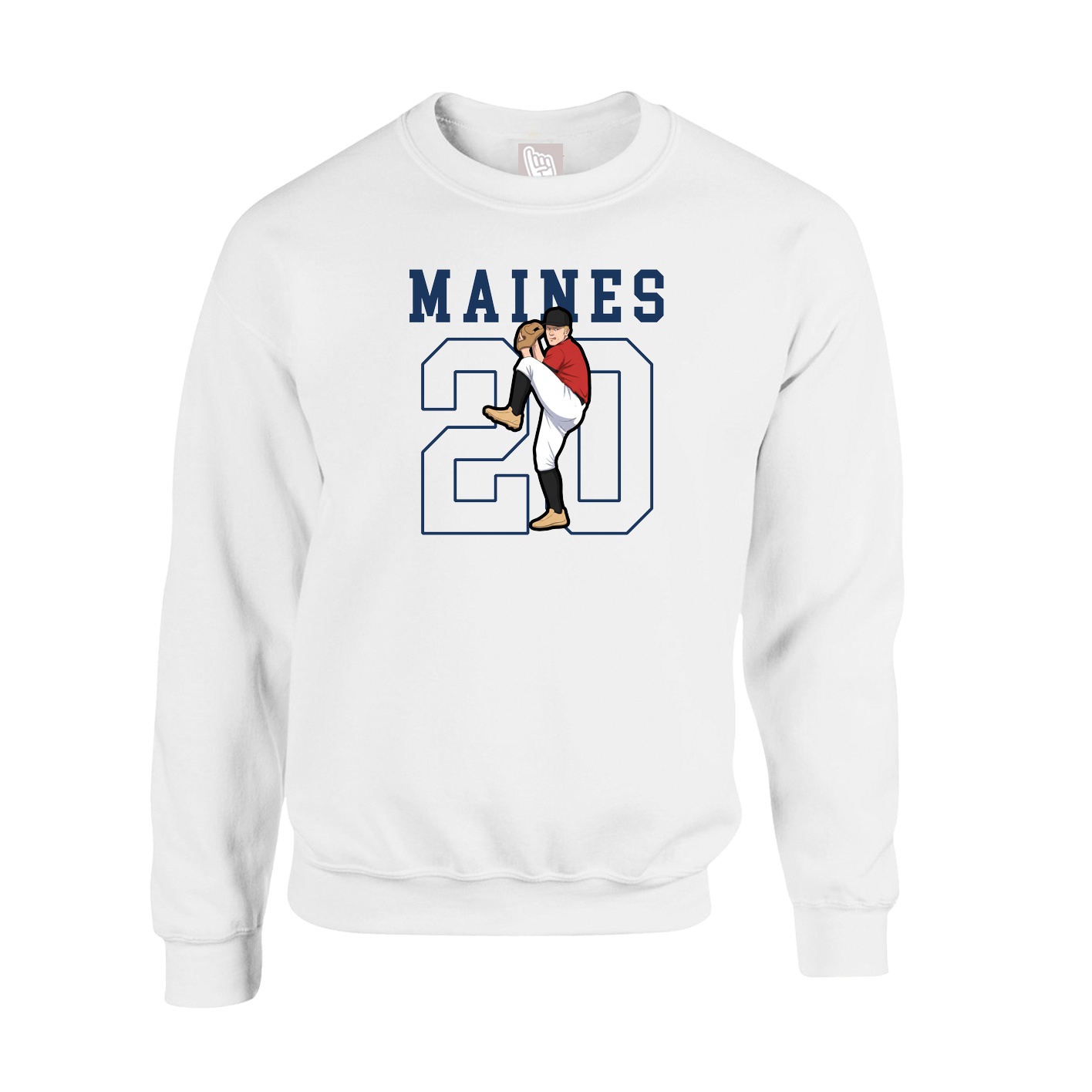Fleece Crew — Shirsey in White