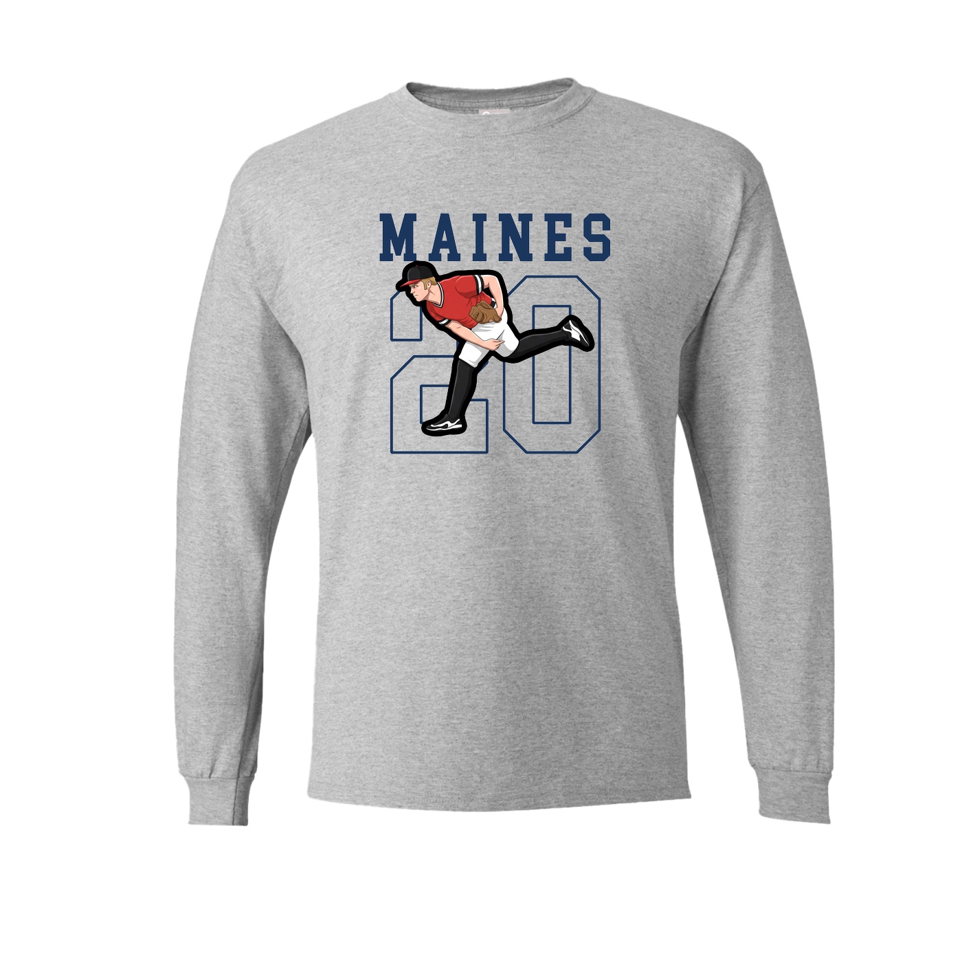 Long Sleeve Tee — Shirsey in Grey