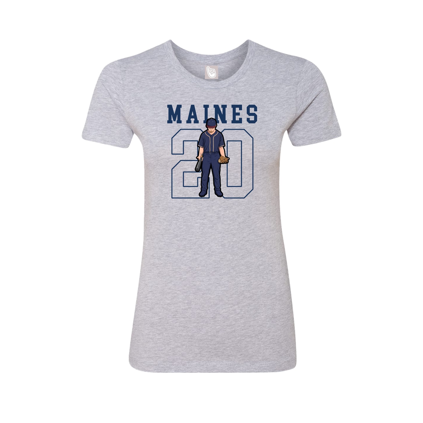 Fitted Women's Tee — Shirsey in Grey