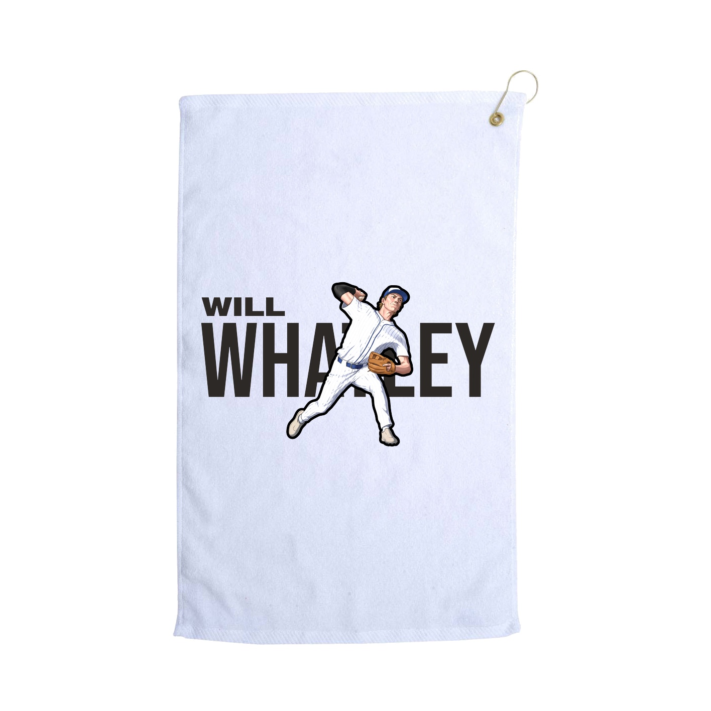 Golf Towel — Player Name in White