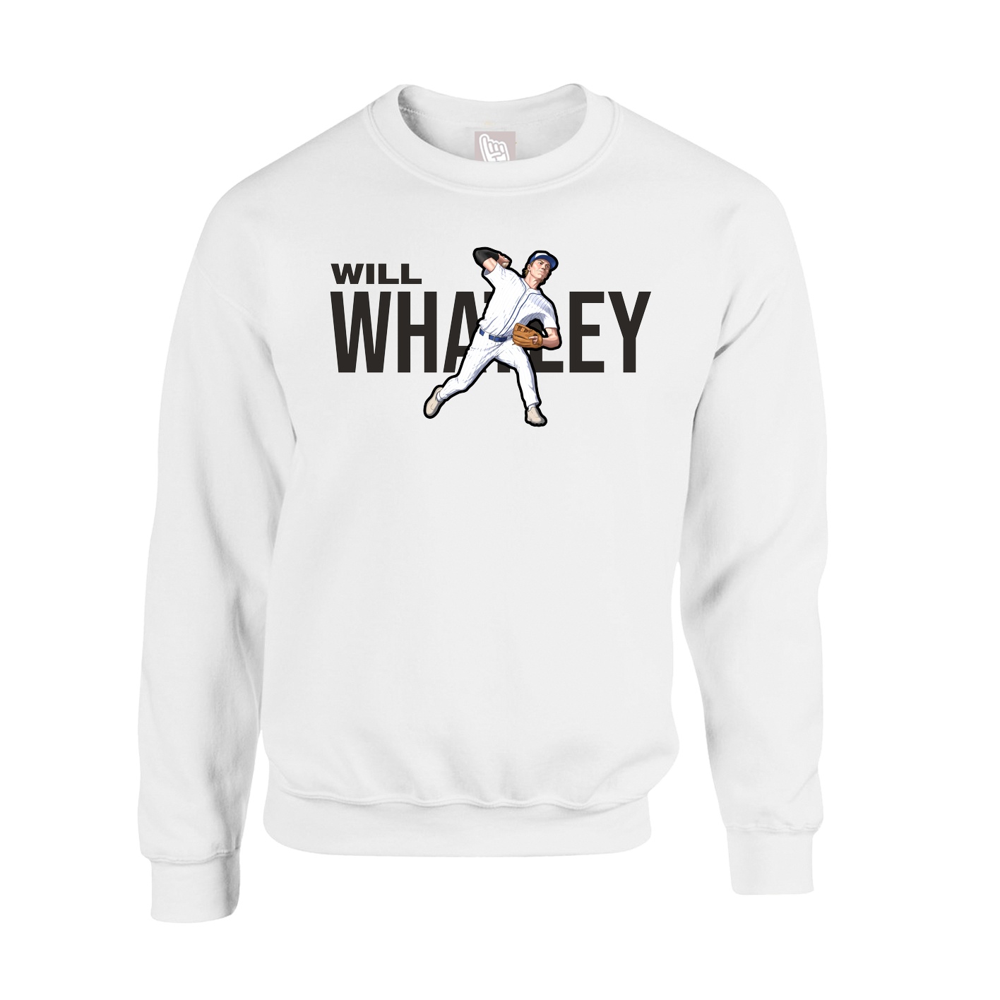 Fleece Crew — Player Name in White