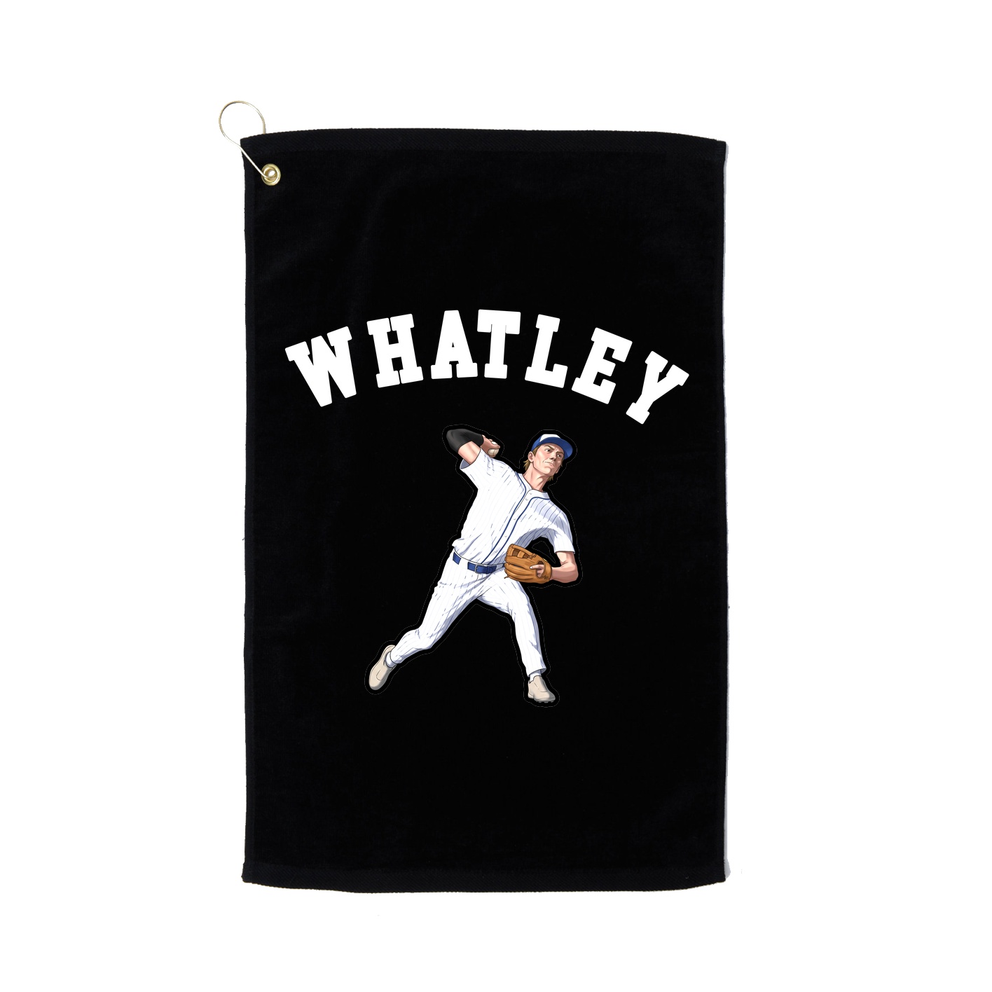 Golf Towel — Shirsey Arch in Black