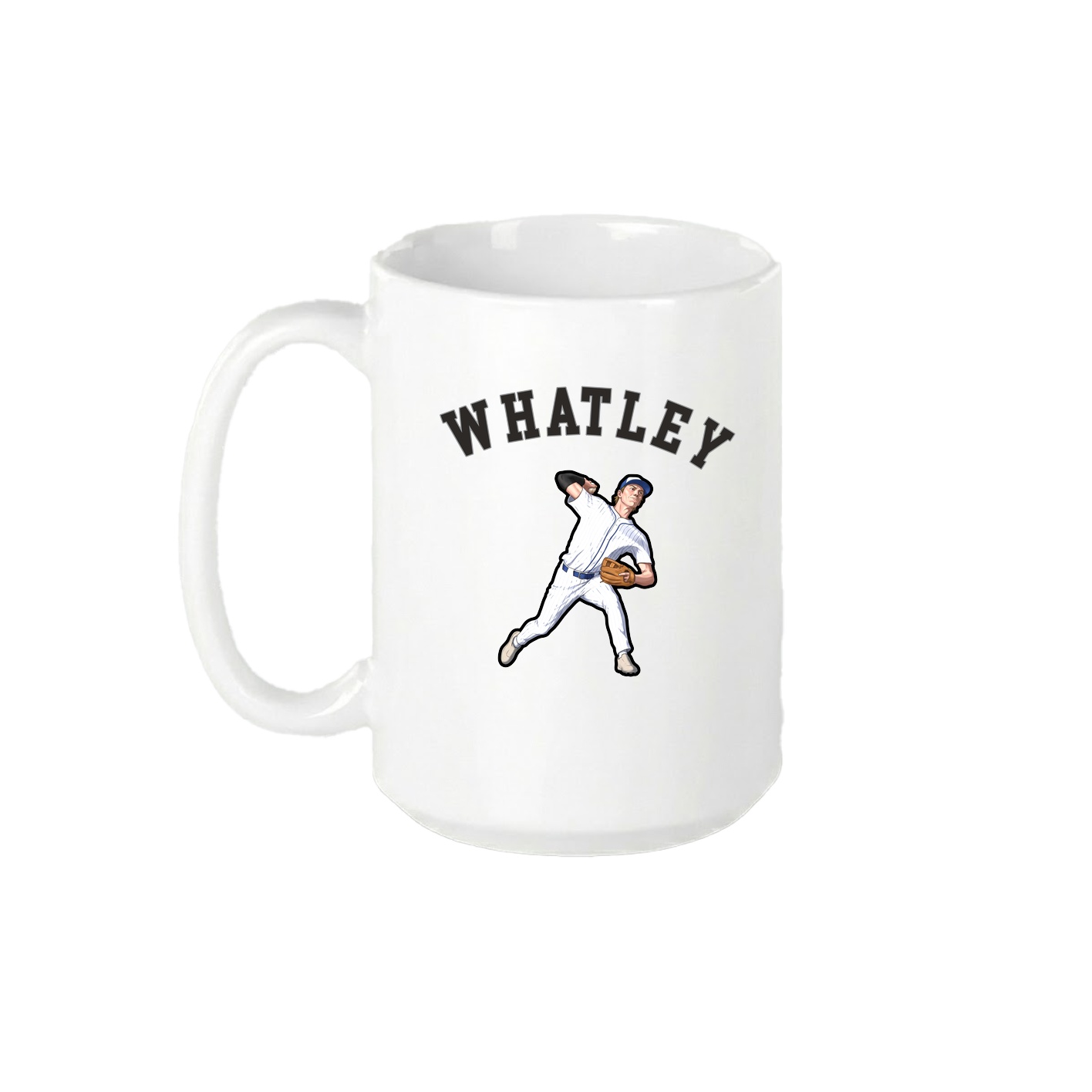 15oz Coffee Mug — Shirsey Arch in White