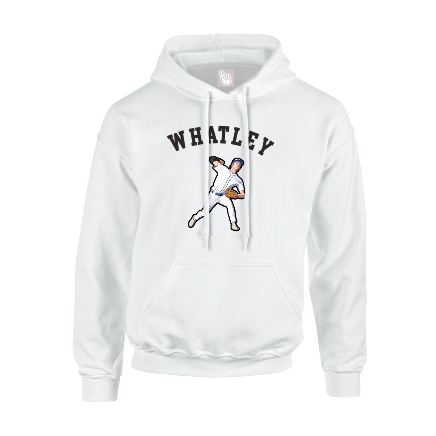 Hoodie — Shirsey Arch in White
