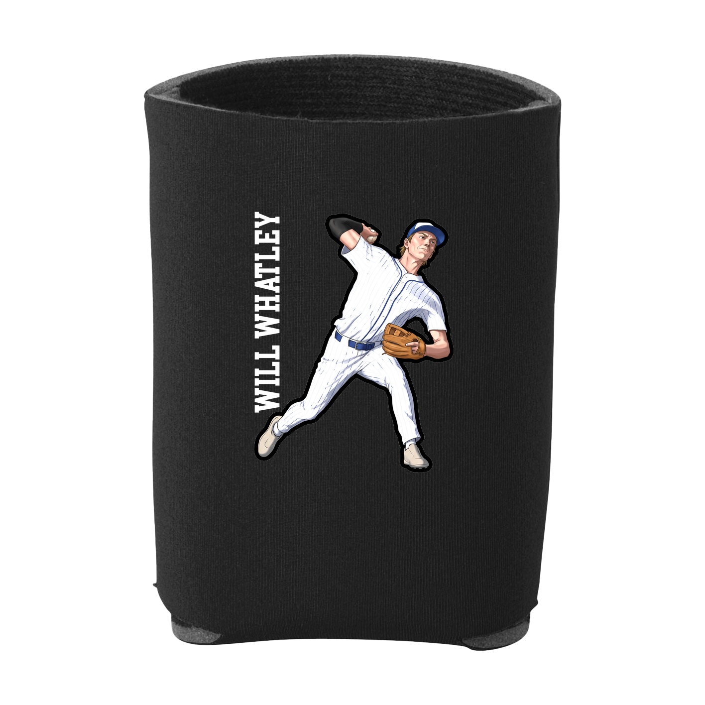 Can Holder — Name Vertical in Black
