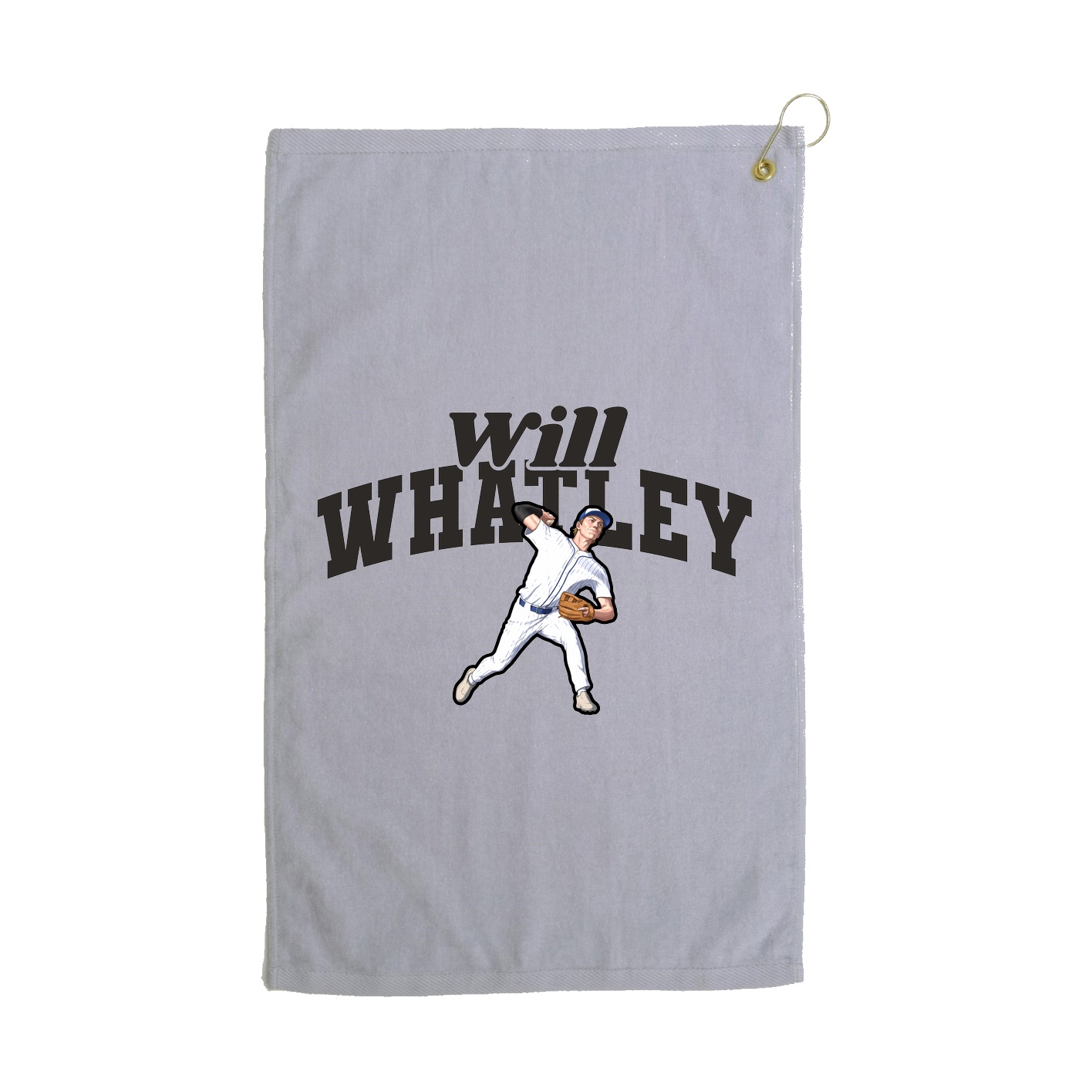 Golf Towel — Signature Arch in Grey