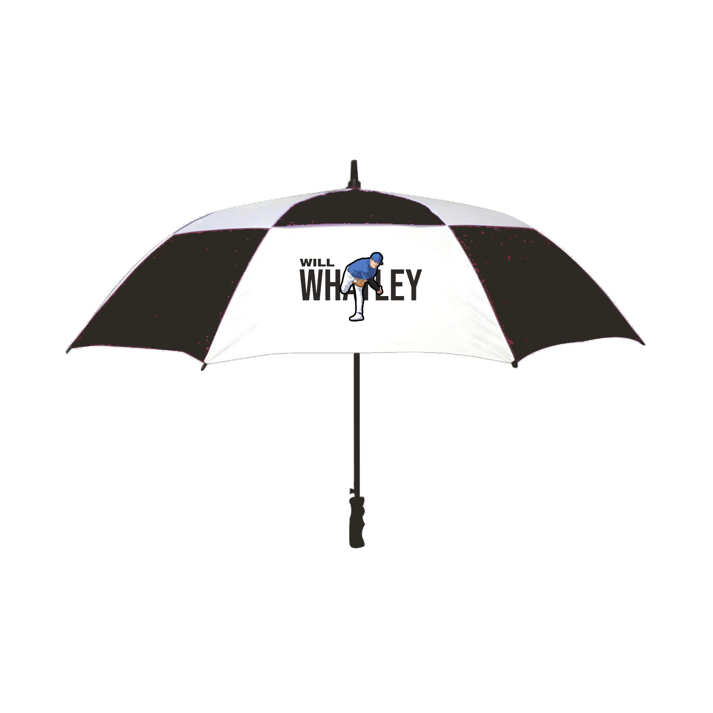 Golf Umbrella — Player Name in Black