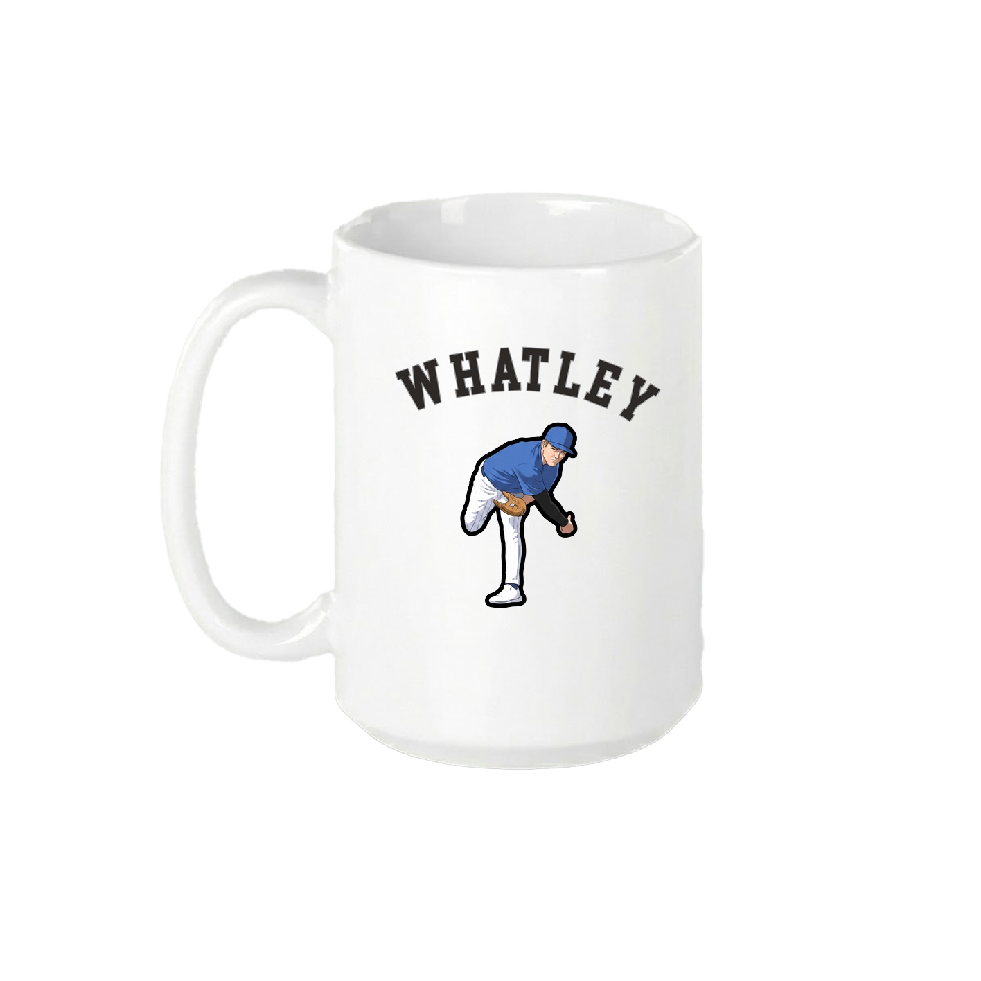 15oz Coffee Mug — Shirsey Arch in White