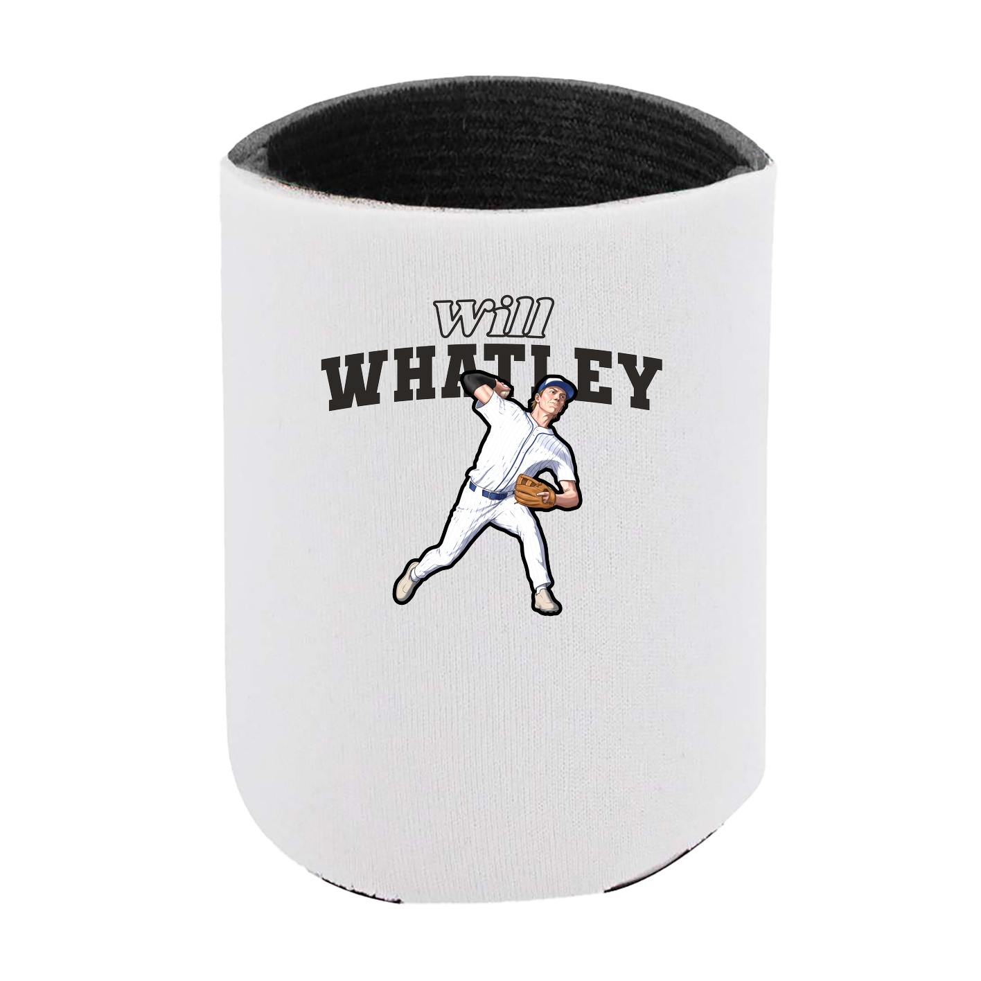 Can Holder — Name Arch in White