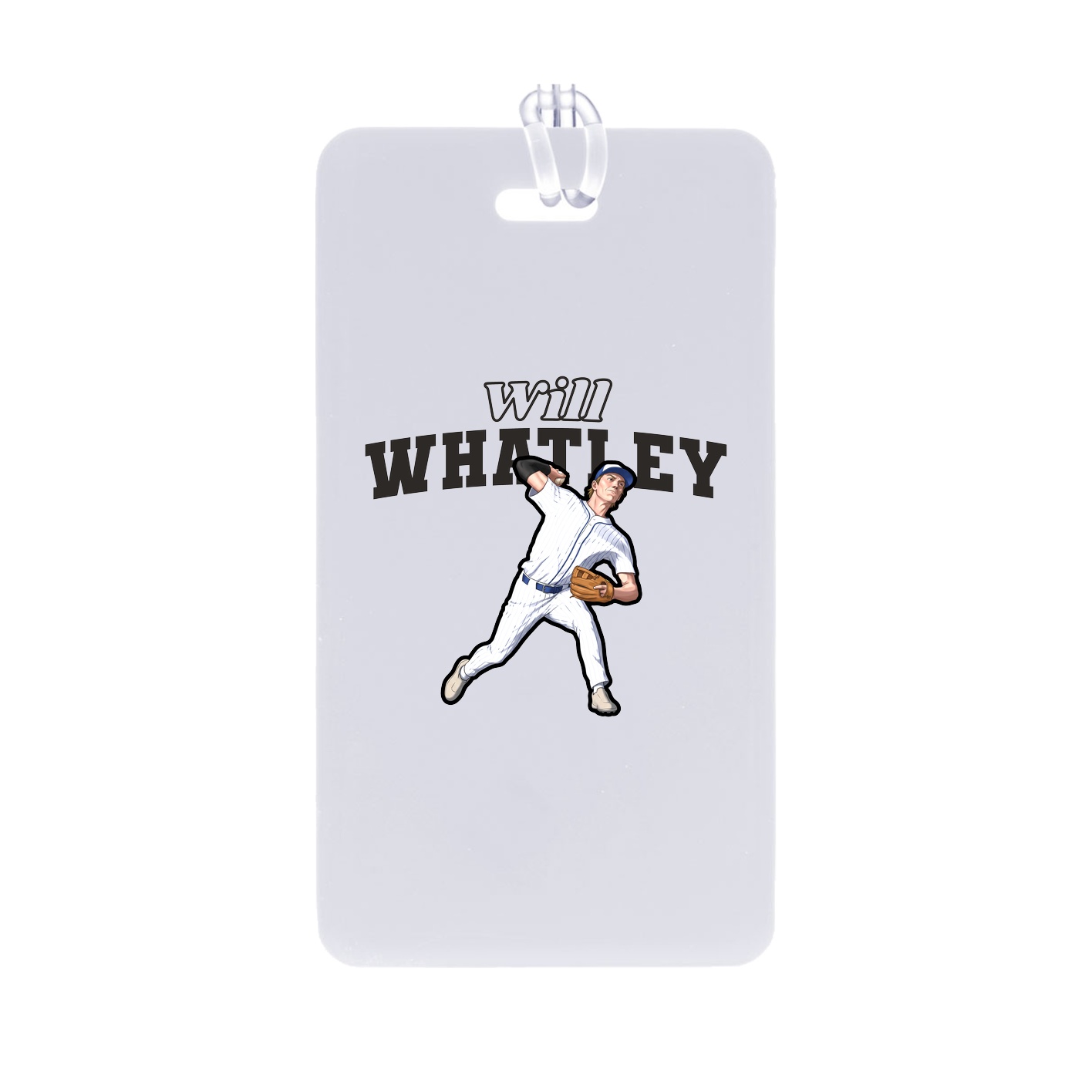 Bag Tag — Name Arch in Classic