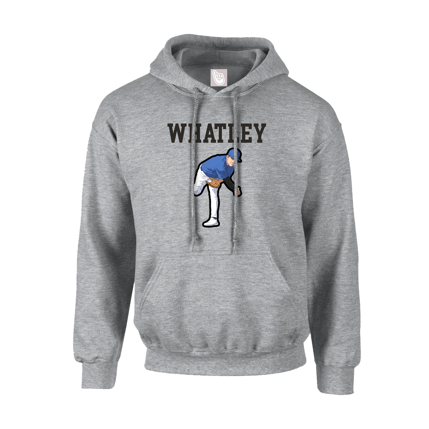 Hoodie — Shirsey in Grey