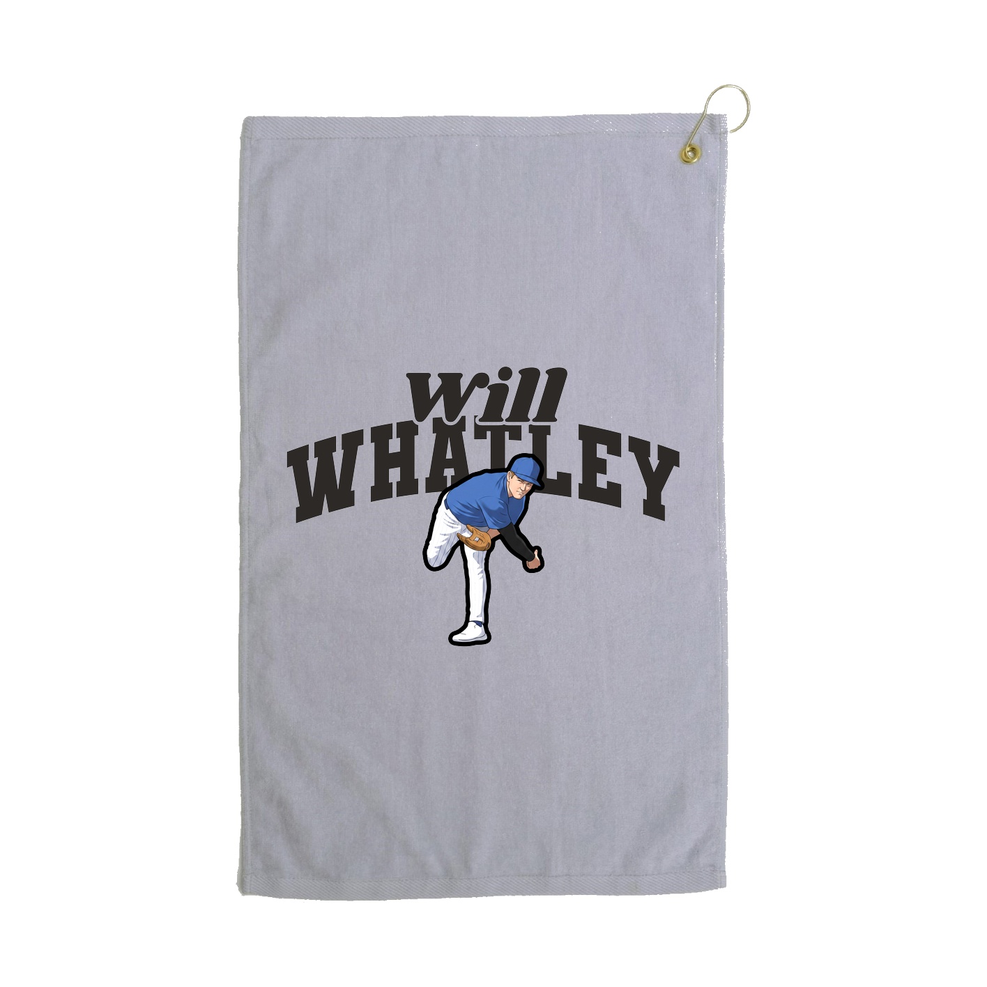 Golf Towel — Signature Arch in Grey