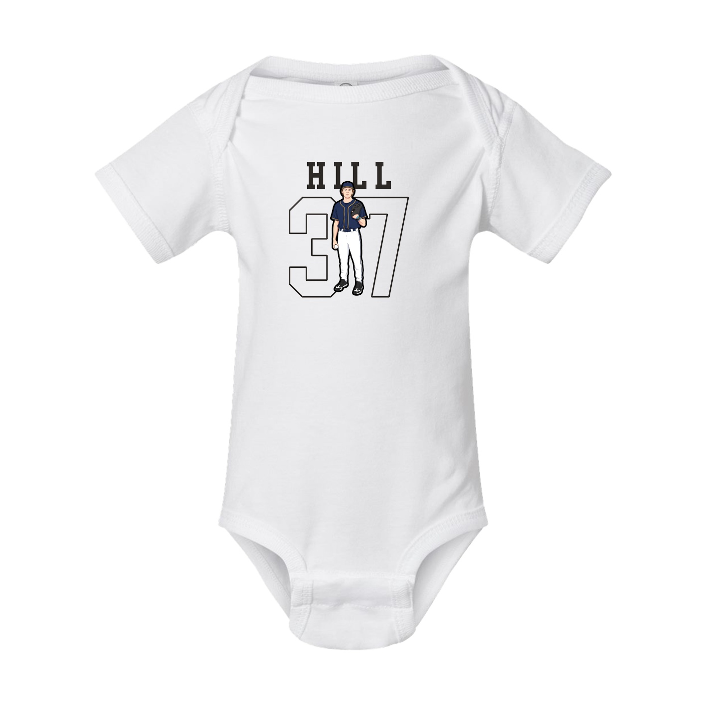 Baby Onesie — Shirsey in White