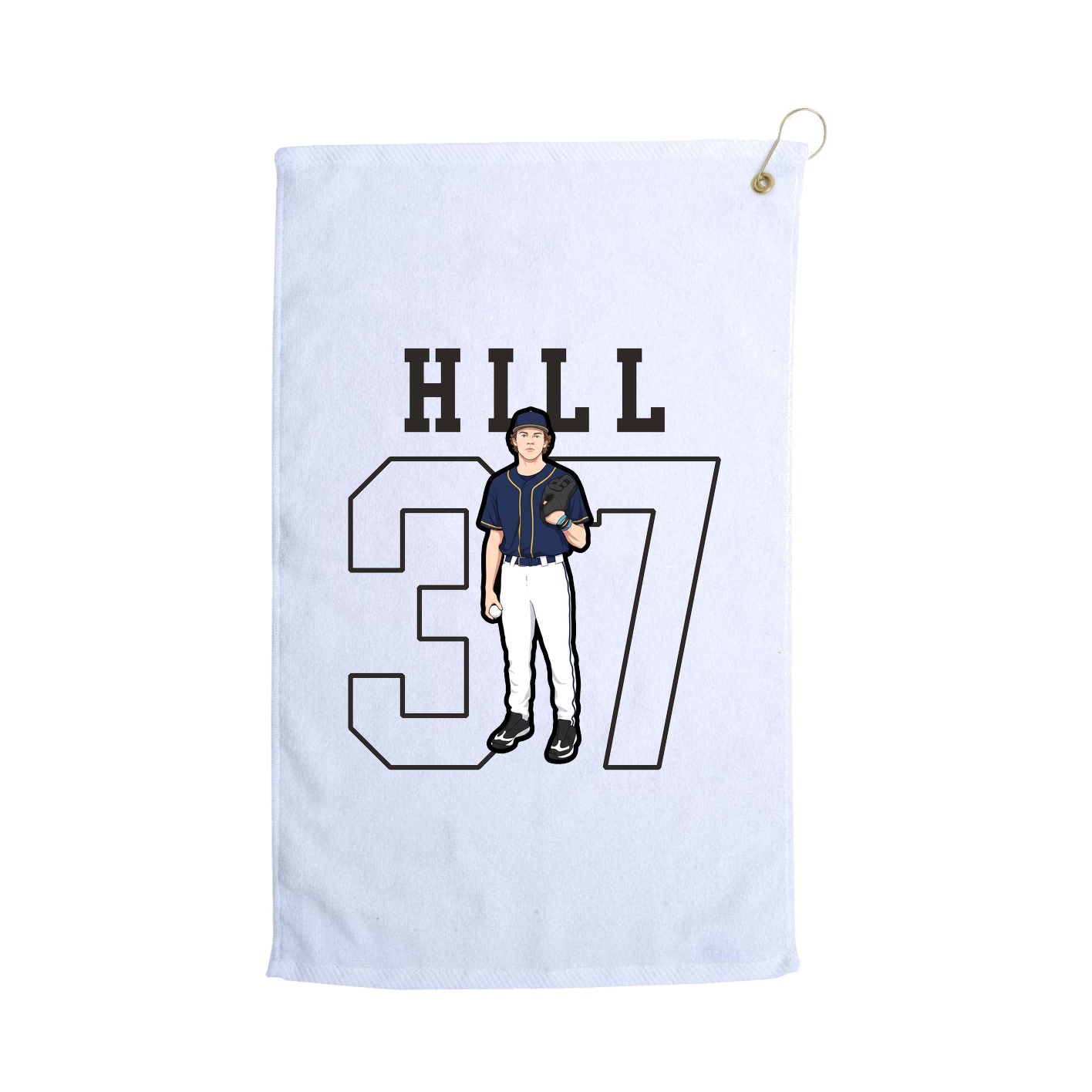 Golf Towel — Shirsey in White