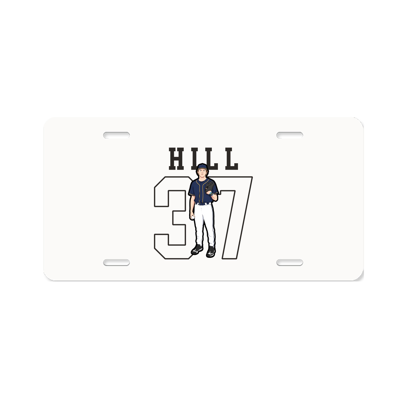 License Plate — Shirsey in Classic