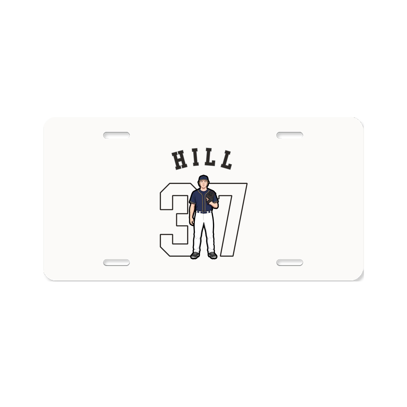 License Plate — Shirsey Arch in Classic