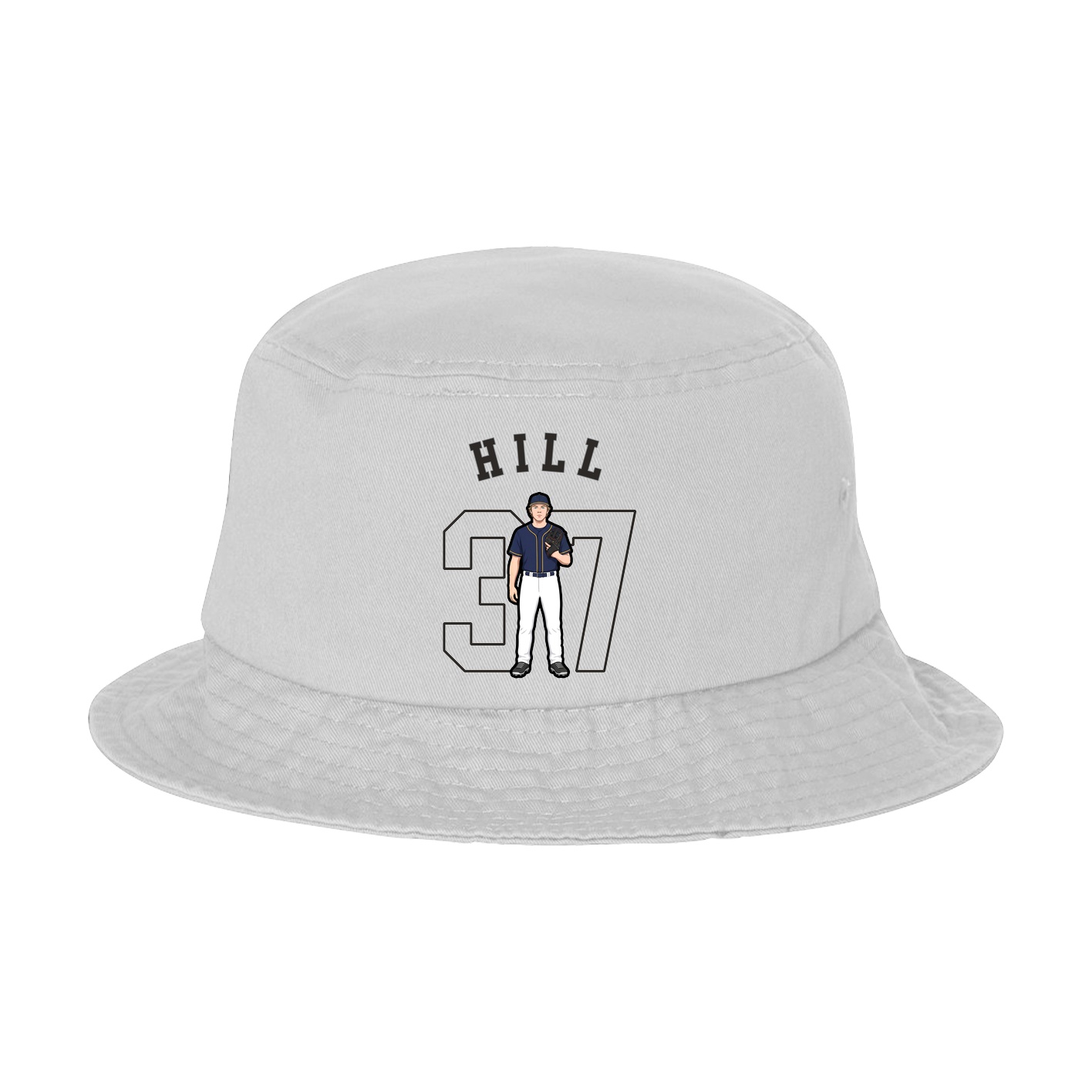 Bucket Cap — Shirsey Arch in White