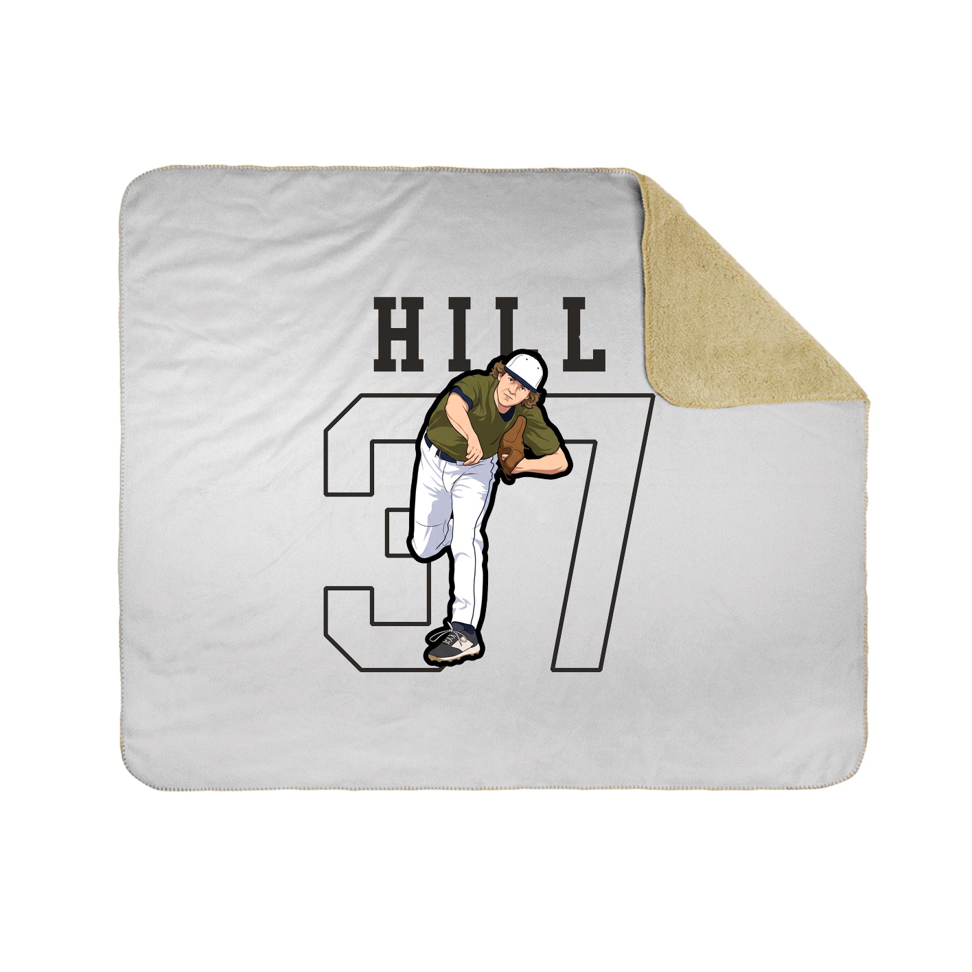 50x60 Sherpa Lined Throw Blanket