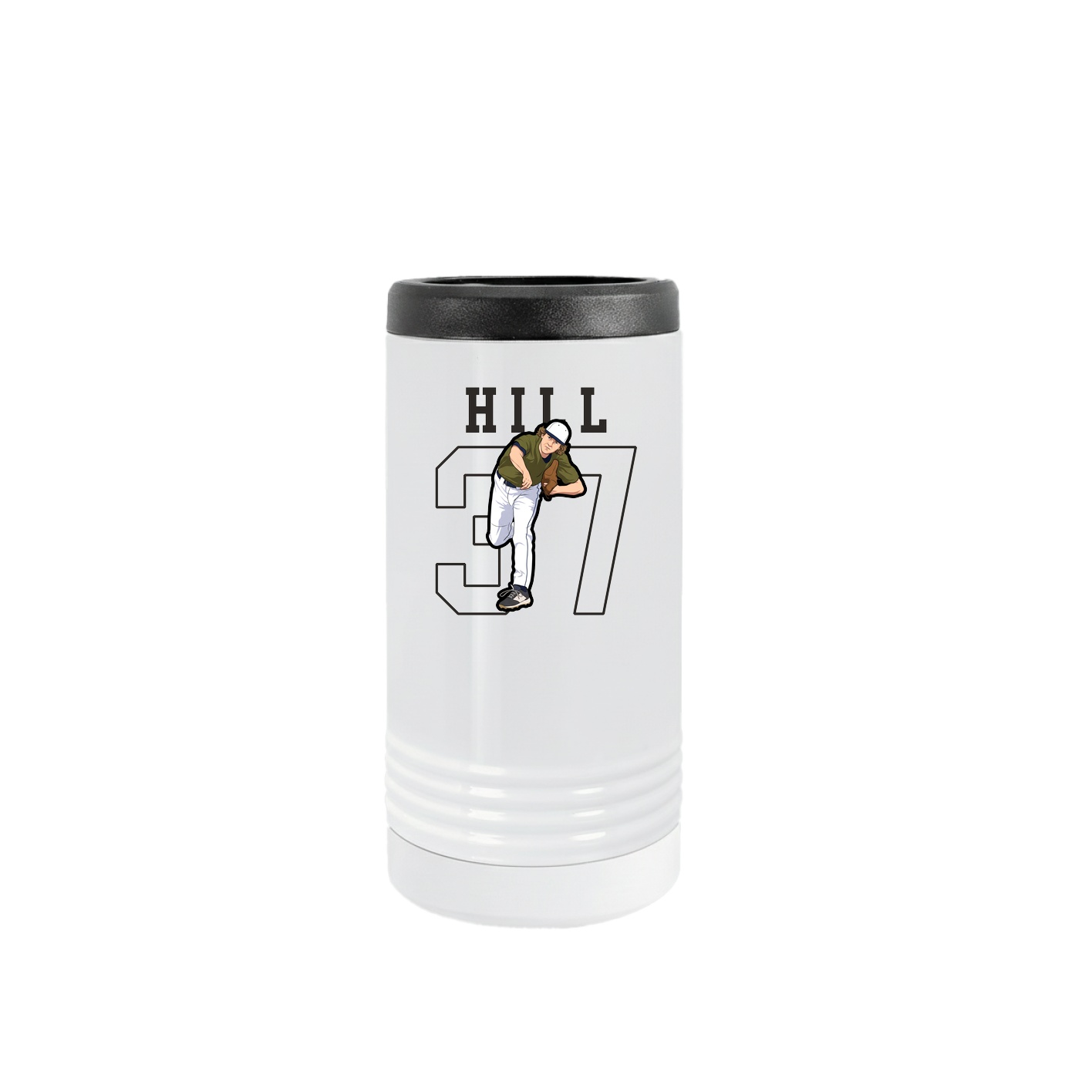 Slim Beverage Holder — Shirsey in White