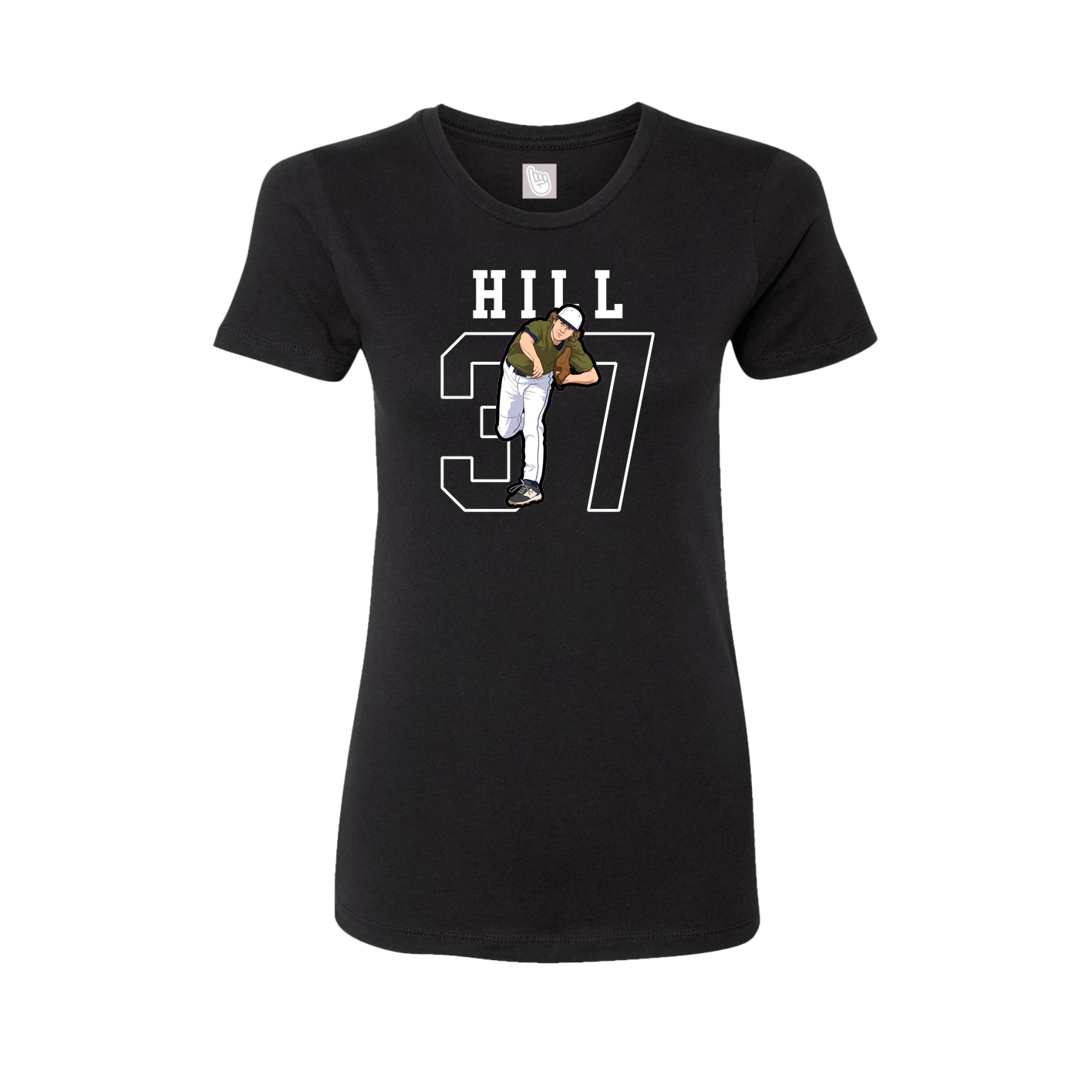 Fitted Women's Tee — Shirsey in Black