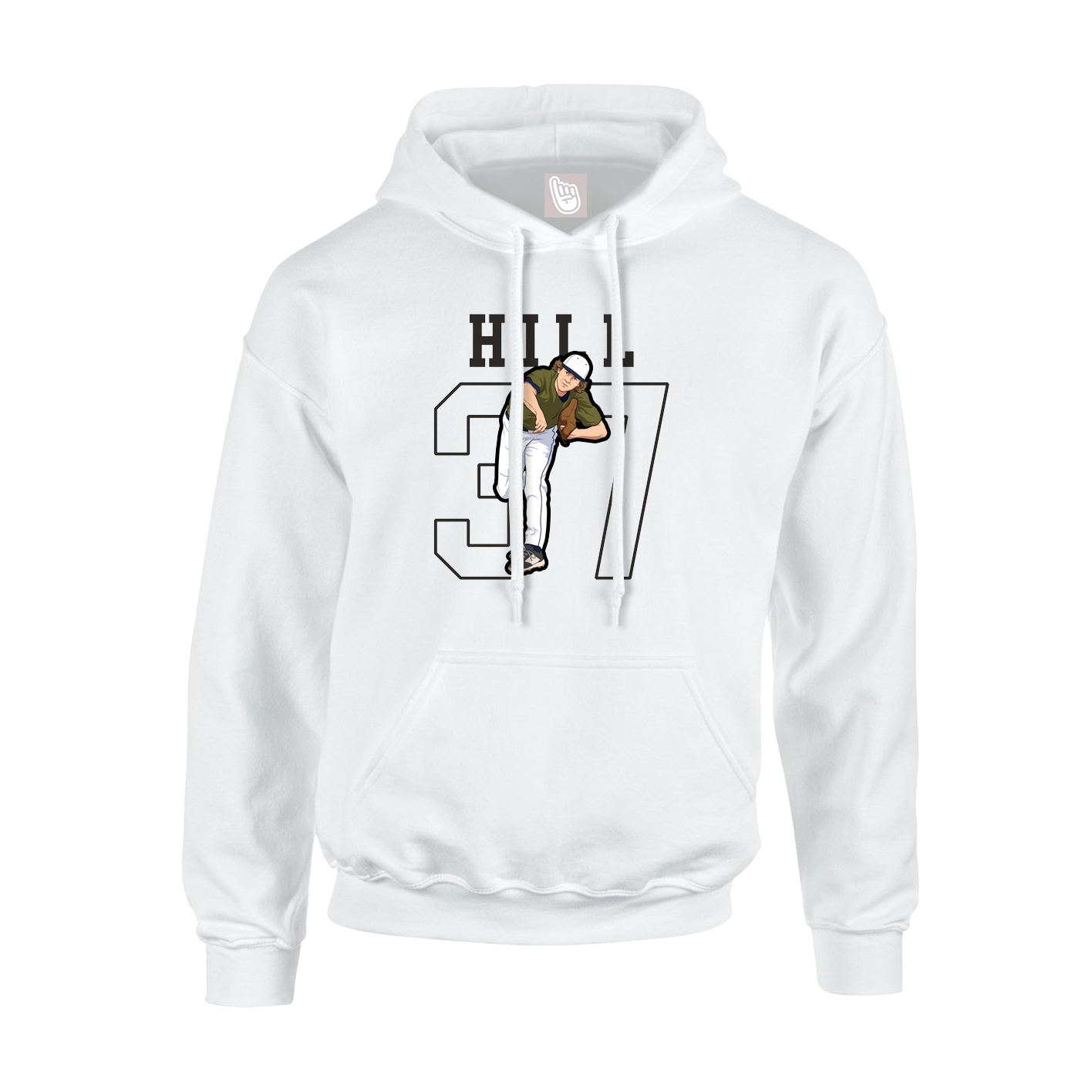 Youth Hoodie — Shirsey in White