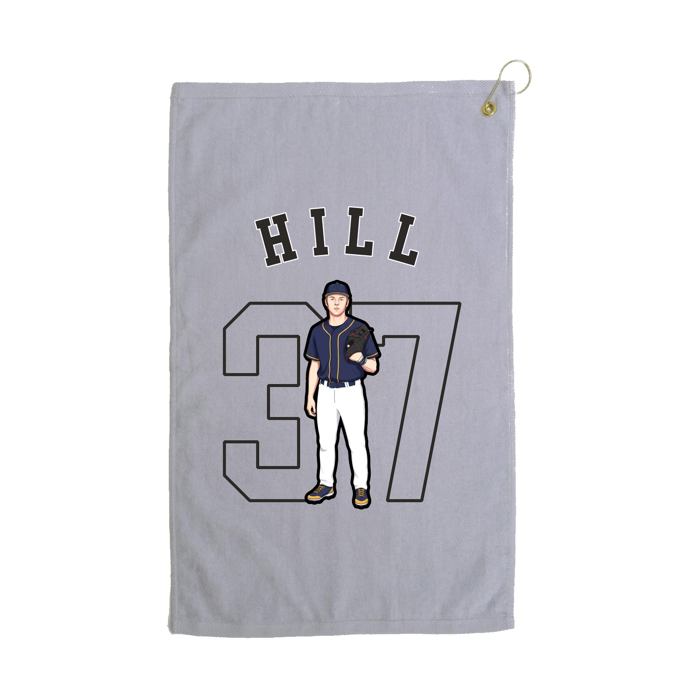 Golf Towel — Shirsey Arch in Grey