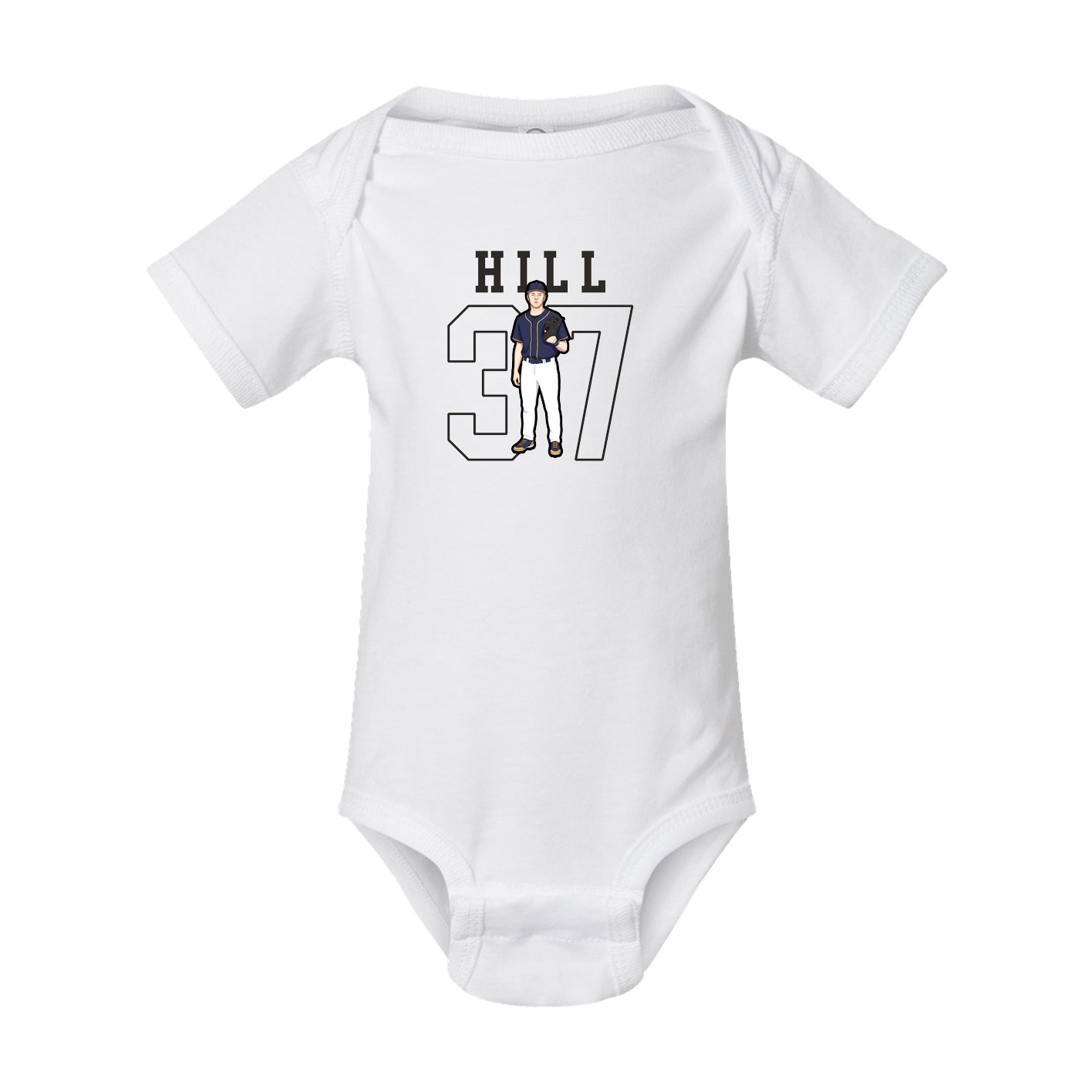 Baby Onesie — Shirsey in White