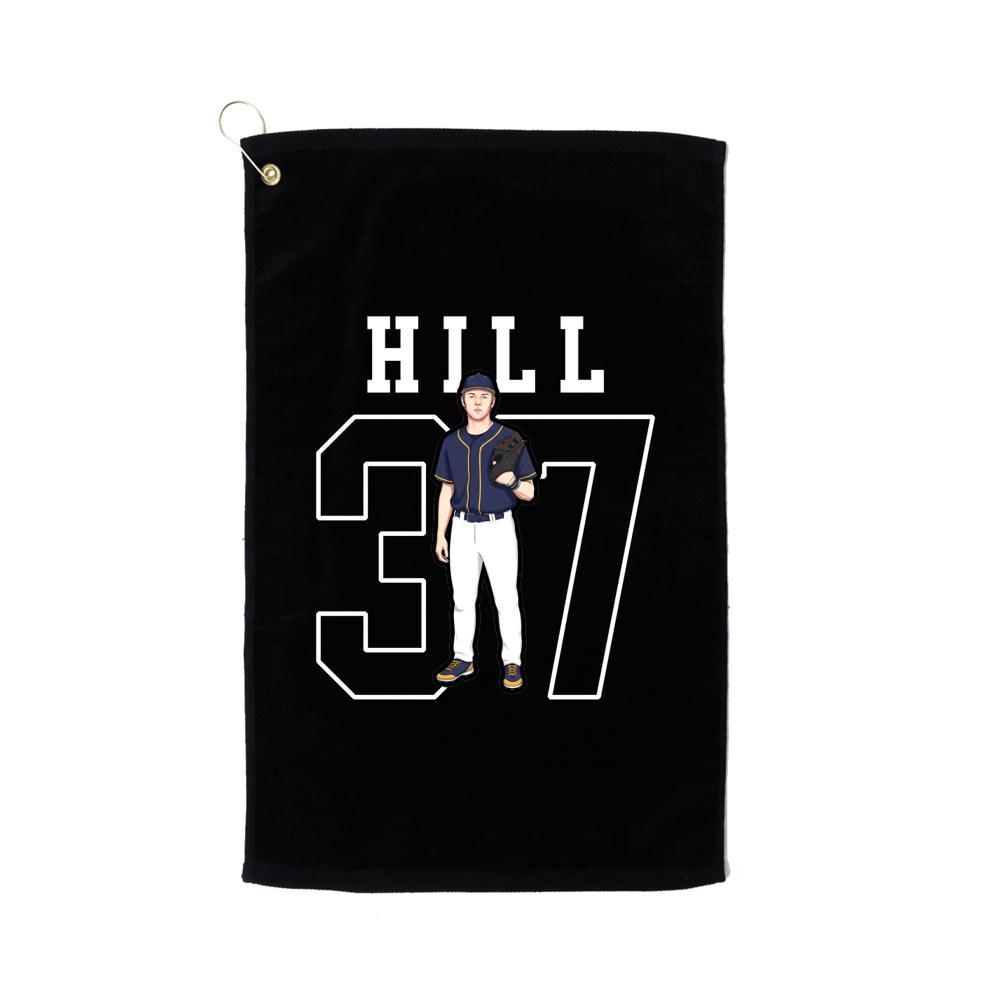 Golf Towel — Shirsey in Black